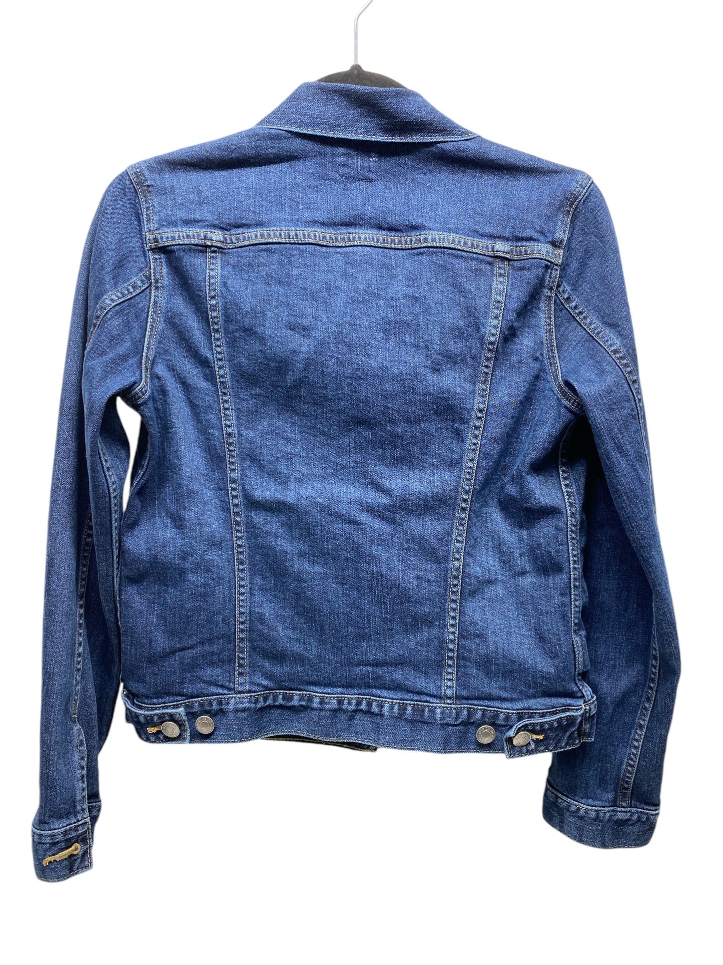 Jacket Denim By Gap In Blue Denim, Size: S