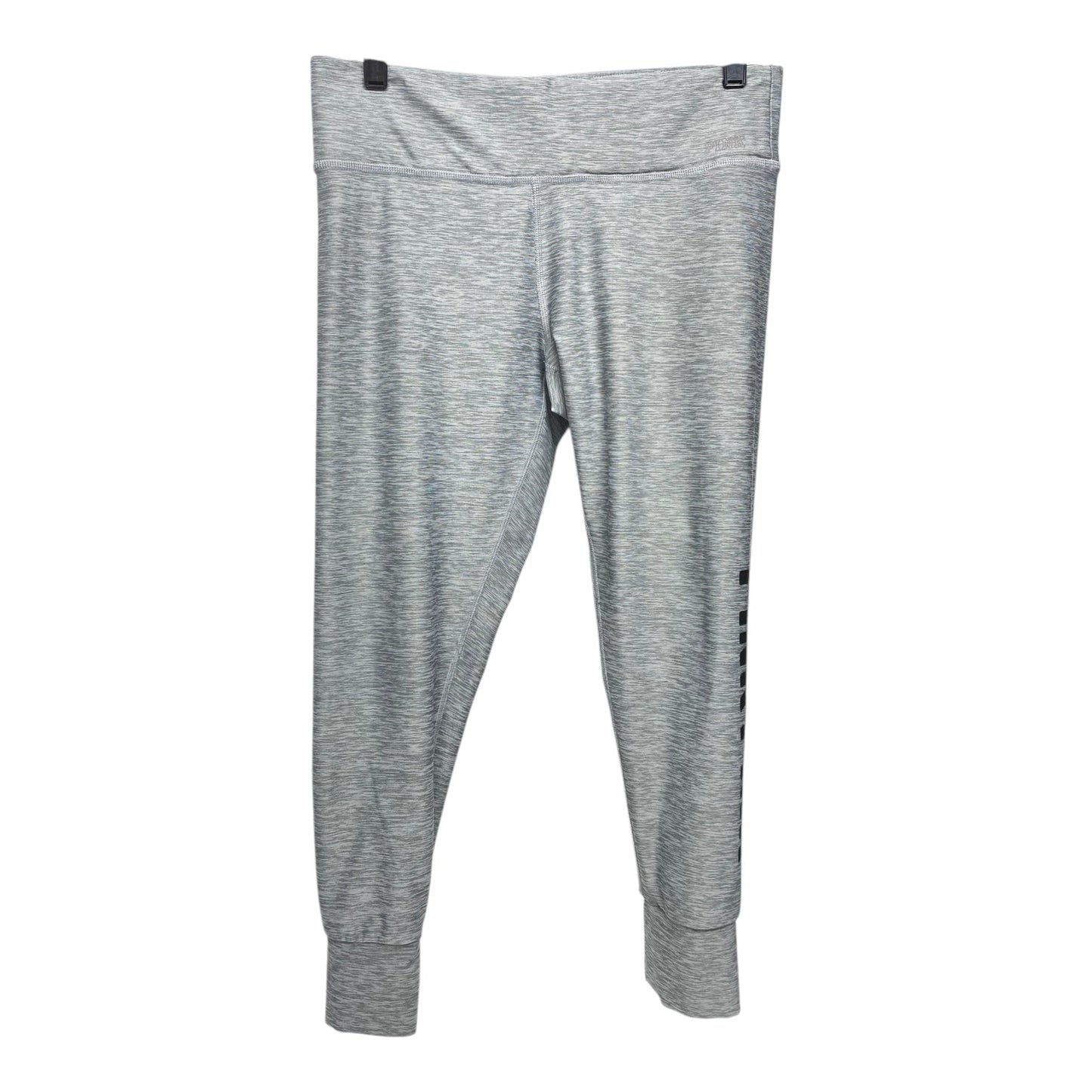 Athletic Leggings By Pink In Grey, Size: M