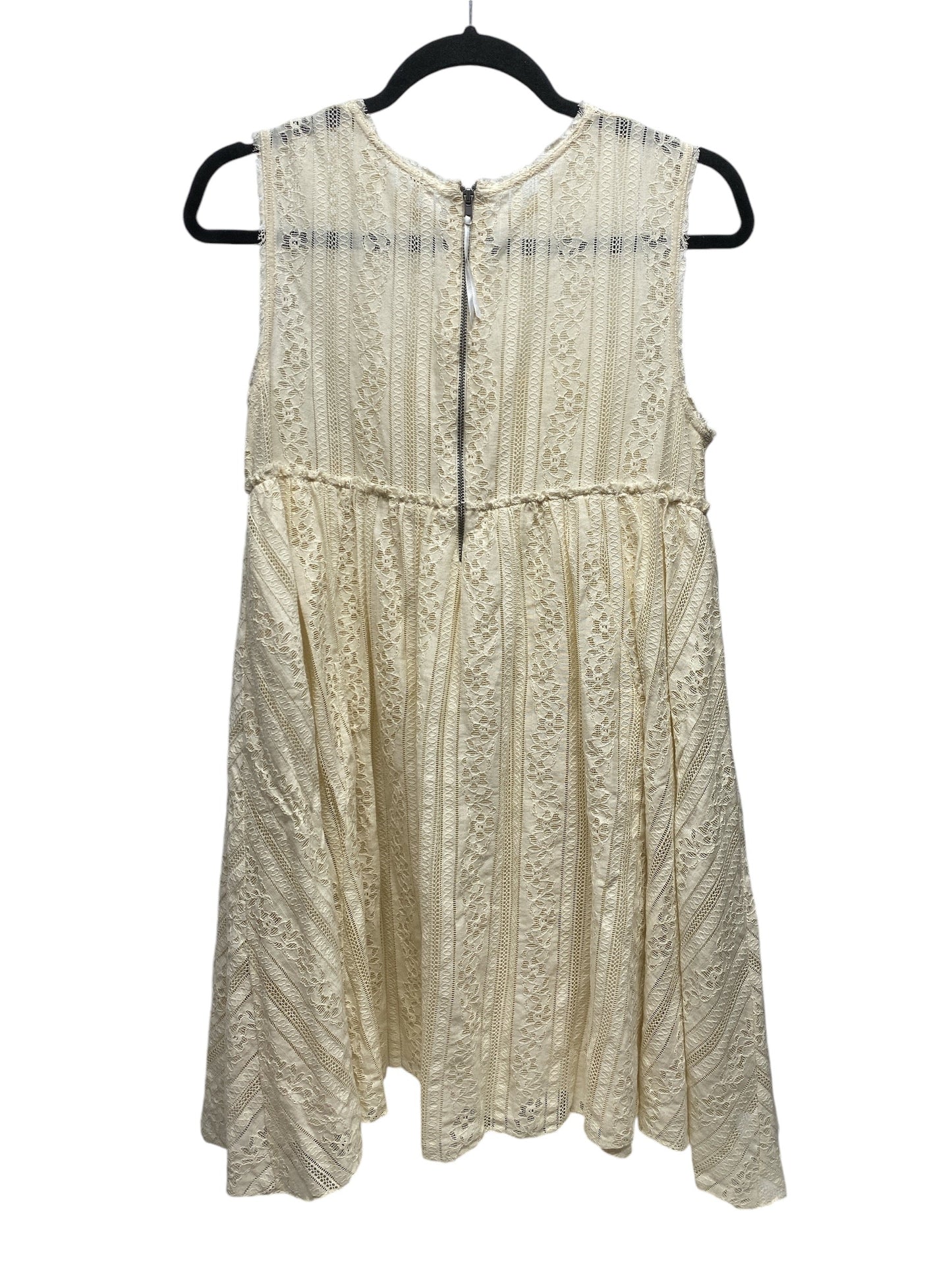 Dress Casual Short By Free People In Cream, Size: S