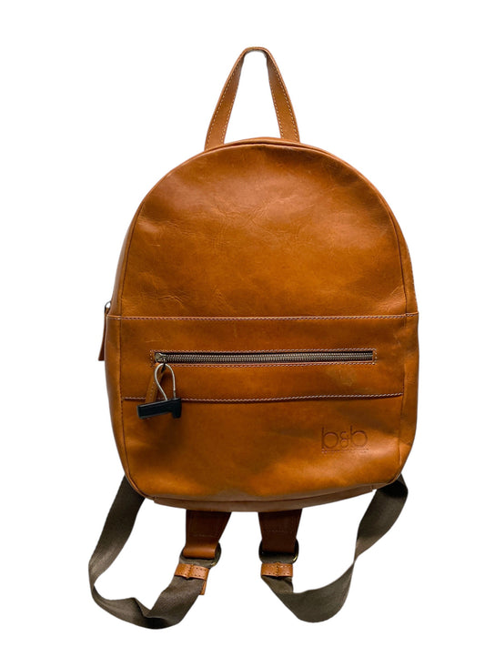 Backpack Leather By Clothes Mentor, Size: Large