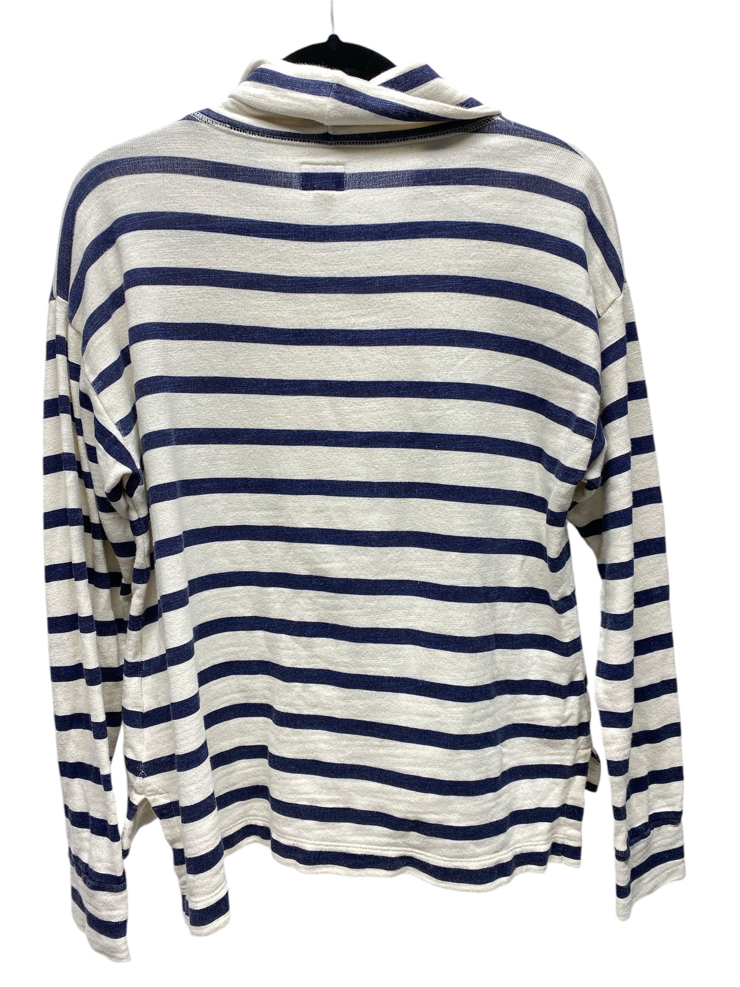 Top Long Sleeve By J. Crew In Striped Pattern, Size: S