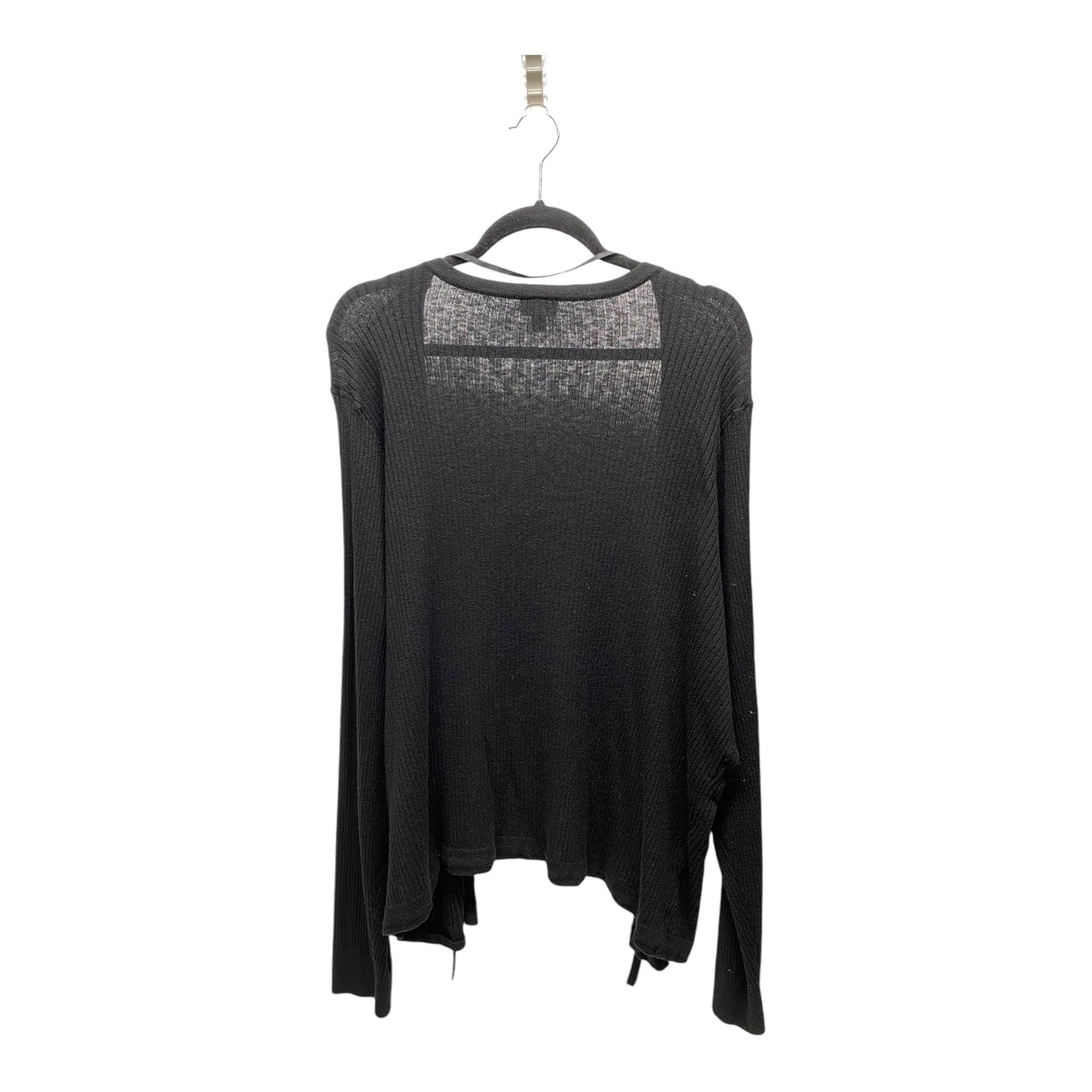 Sweater Cardigan By Torrid In Black, Size: 4x