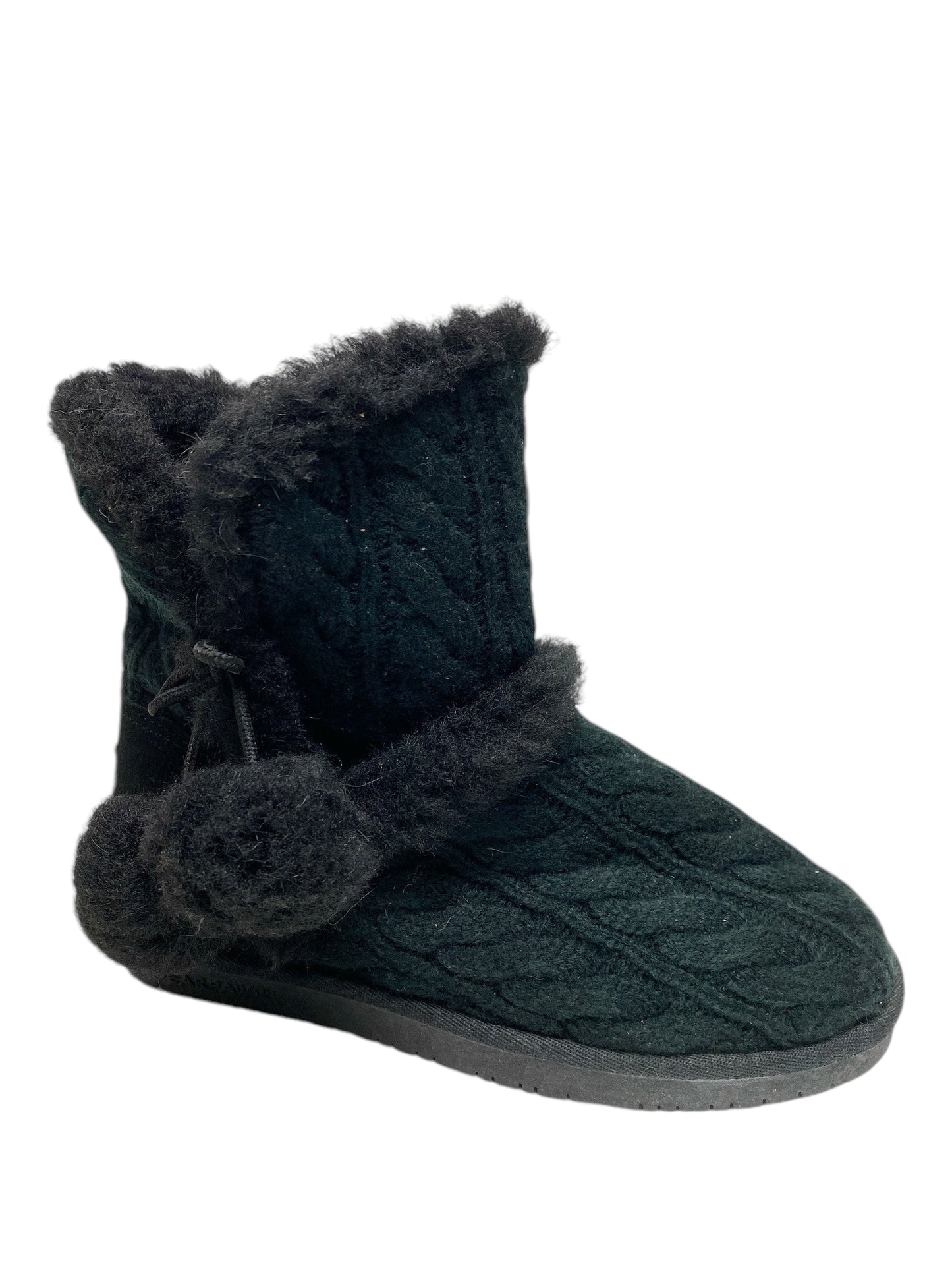 Boots Snow By Bearpaw In Black, Size: 7