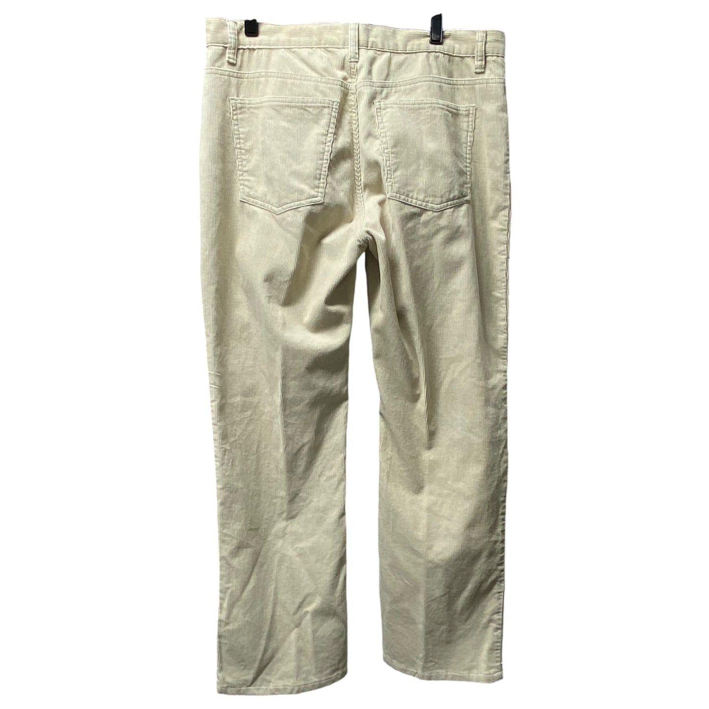 Pants Corduroy By Fossil In Cream, Size: 12