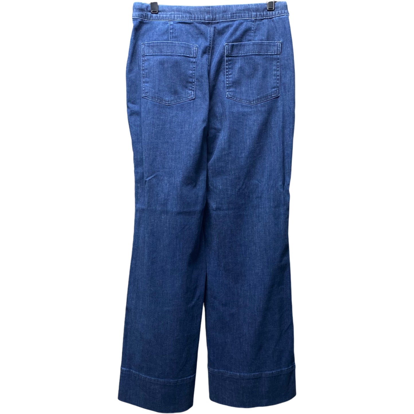 Pants Wide Leg By Chicos In Blue Denim, Size: 6