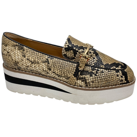 Shoes Flats By Shoedazzle In Snakeskin Print, Size: 7.5