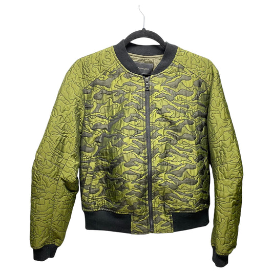 Jacket Puffer & Quilted By Bcbgmaxazria In Green, Size: S