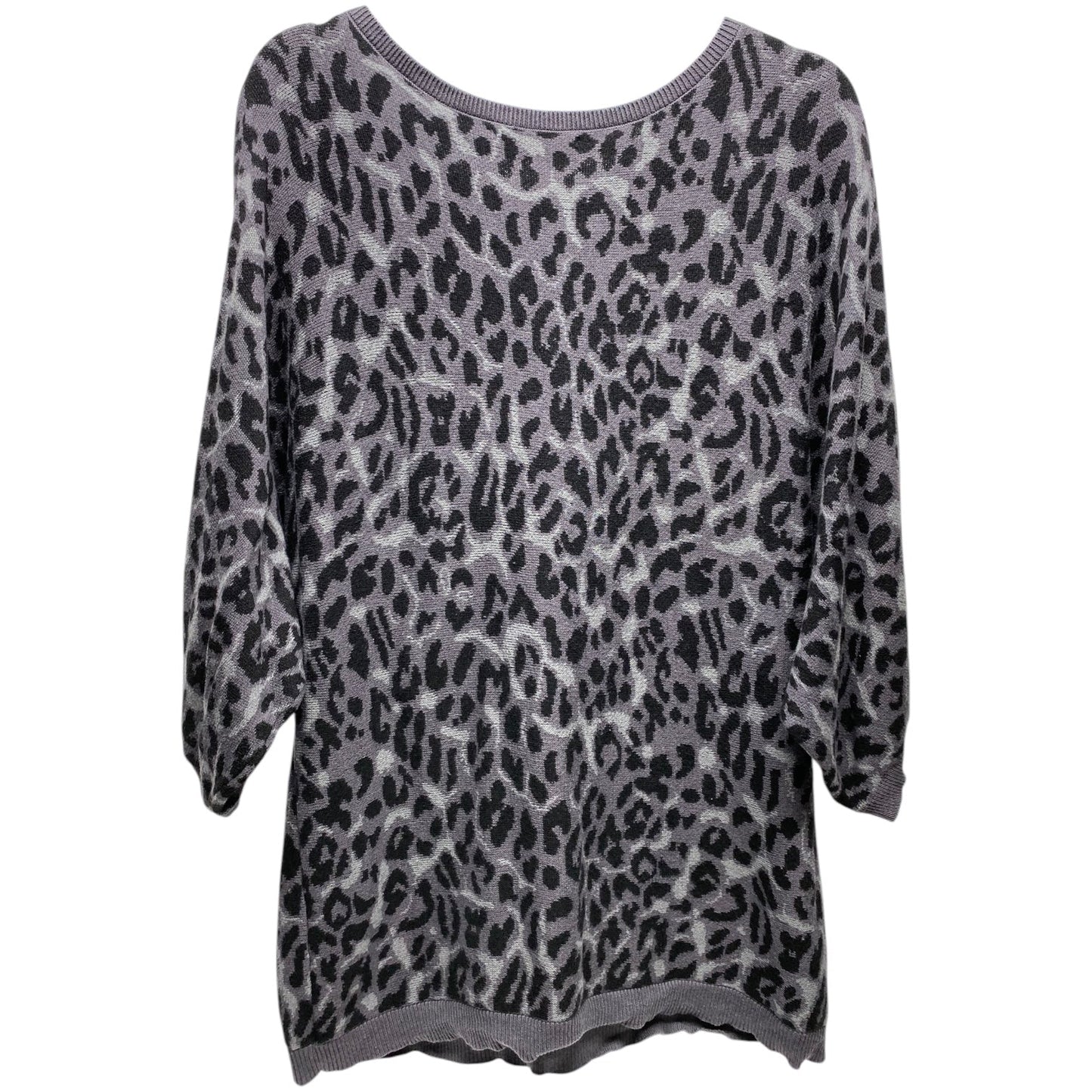 Sweater By New York And Co In Animal Print, Size: L