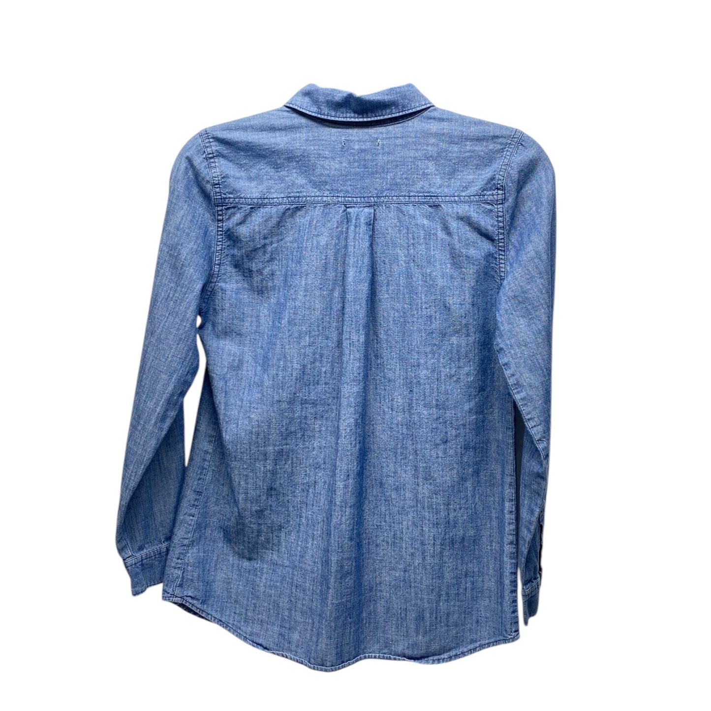 Top Long Sleeve By Old Navy In Blue, Size: Xs