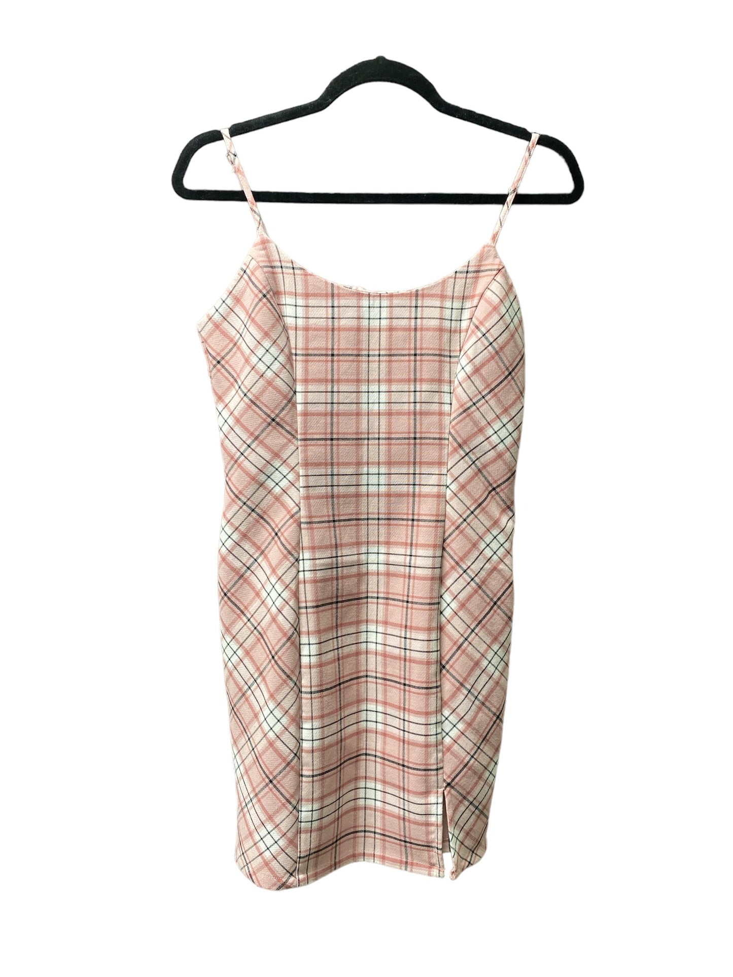 Plaid Pattern Dress Casual Short Forever 21, Size S