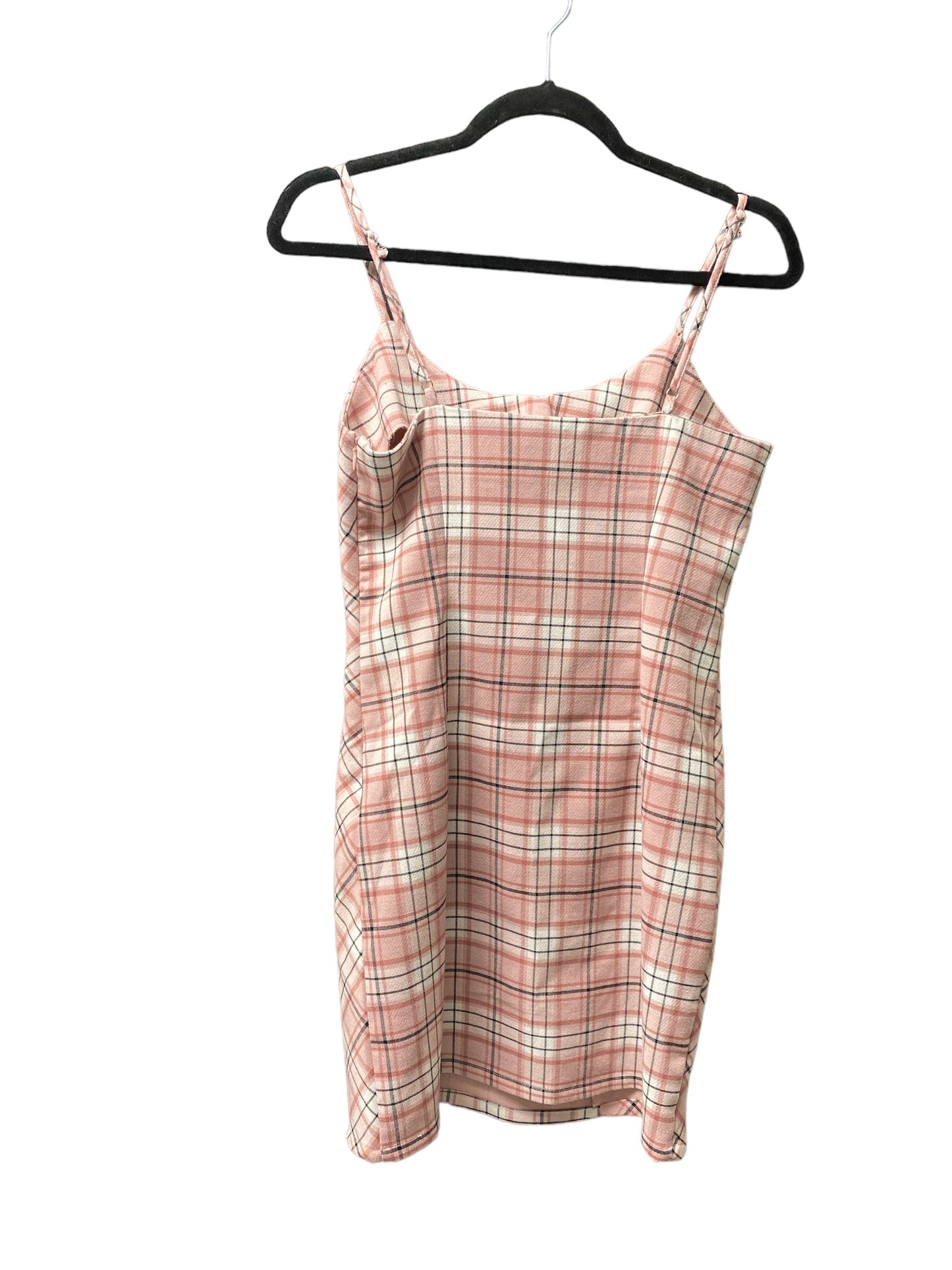 Plaid Pattern Dress Casual Short Forever 21, Size S