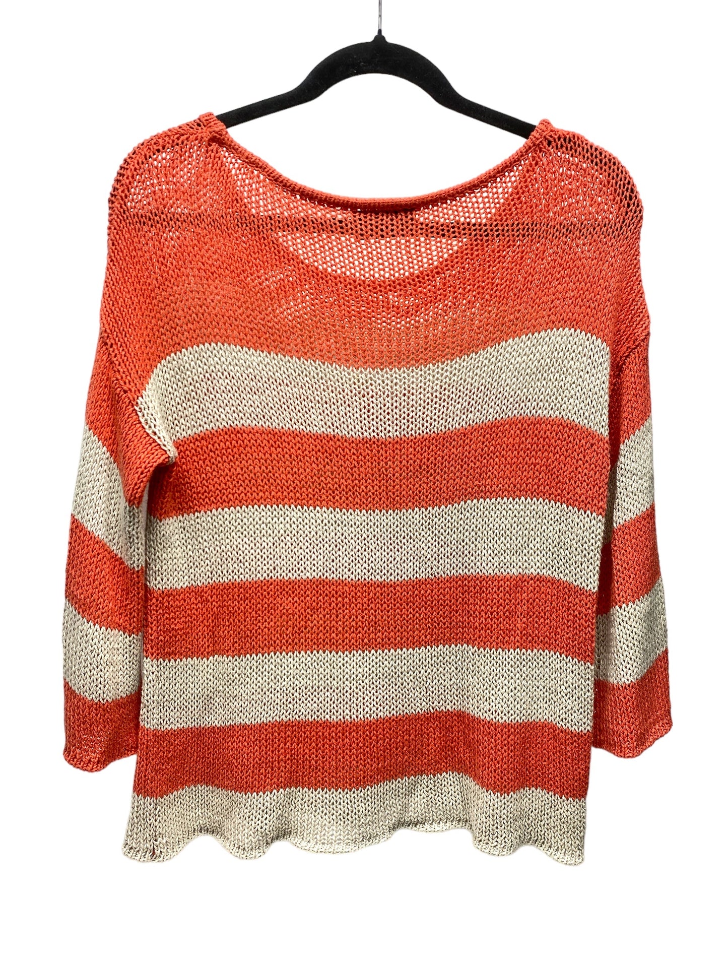 Striped Pattern Sweater Wooden Ships, Size S