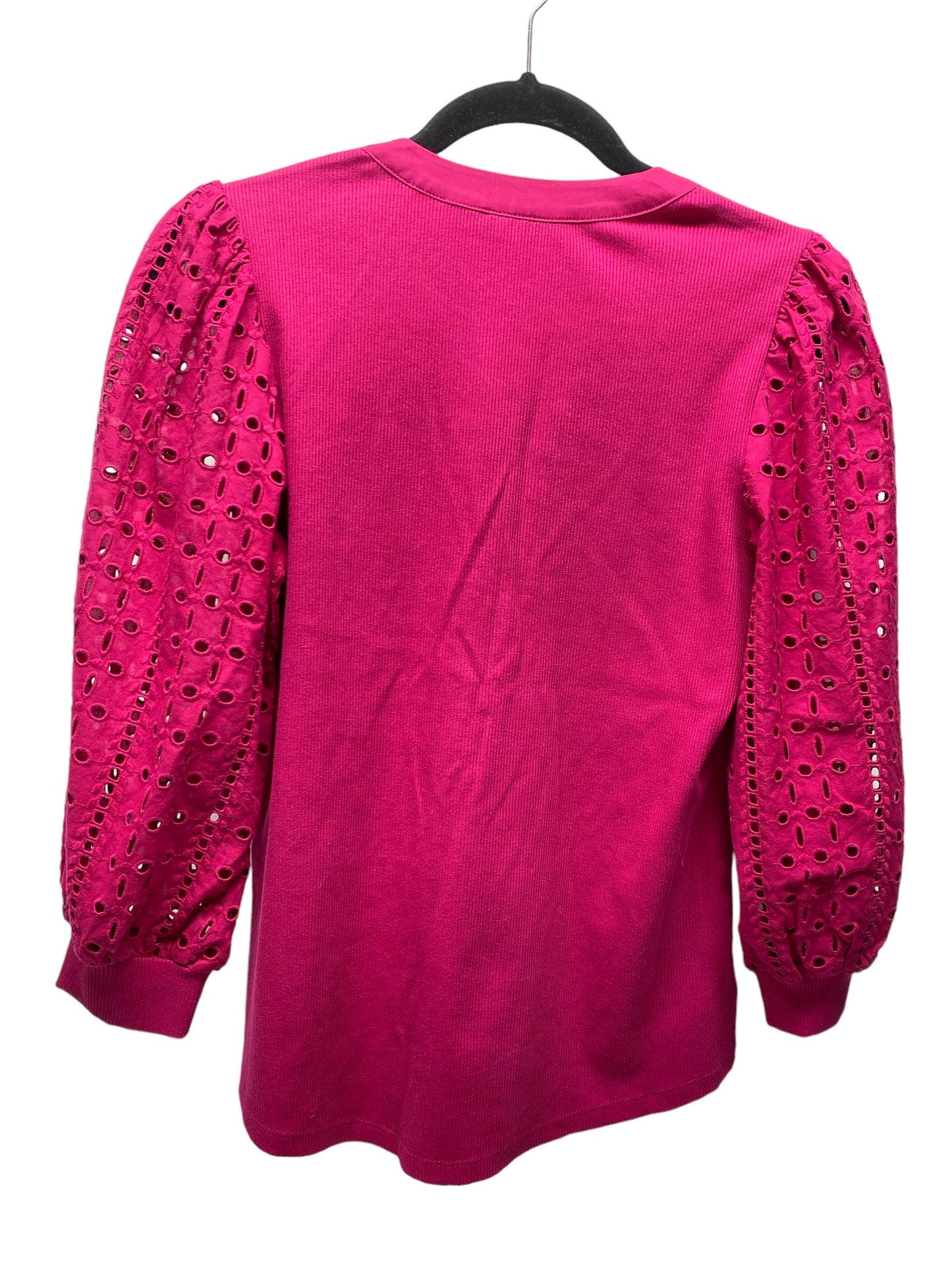 Pink Top 3/4 Sleeve Chicos, Size S
