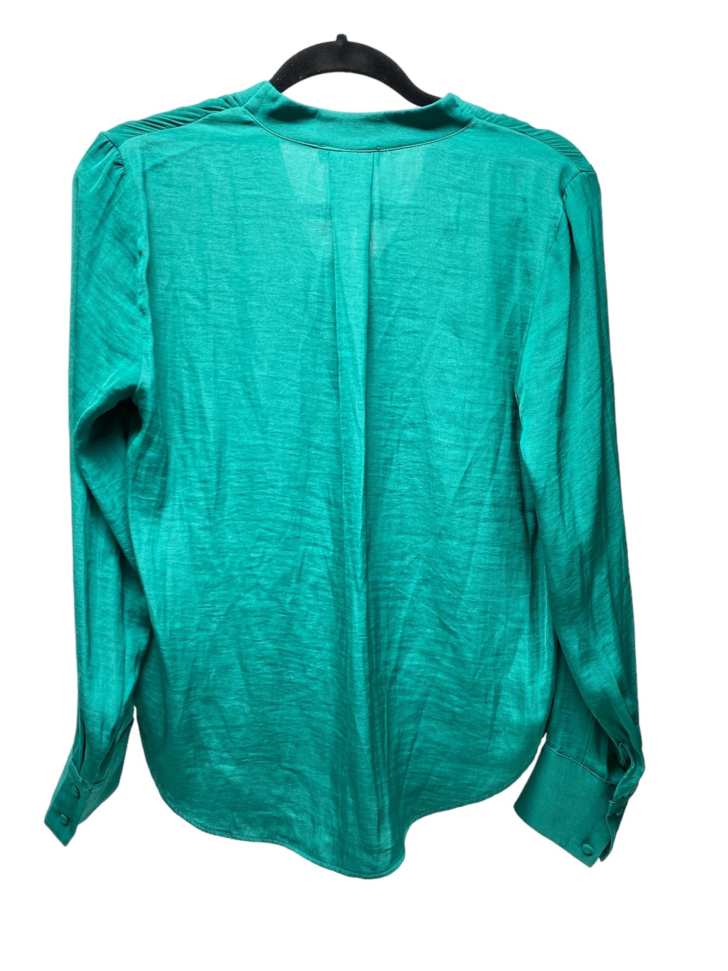 Green Top Long Sleeve Rachel Roy, Size S