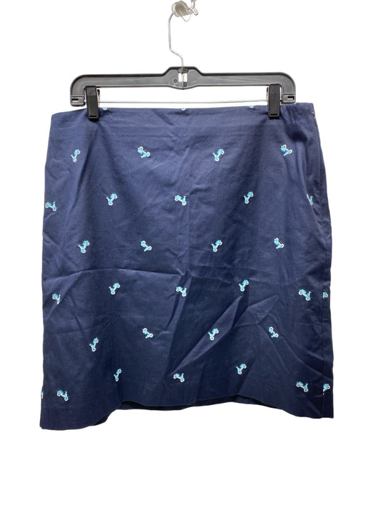 Blue Skirt Mini & Short Talbots, Size 12
