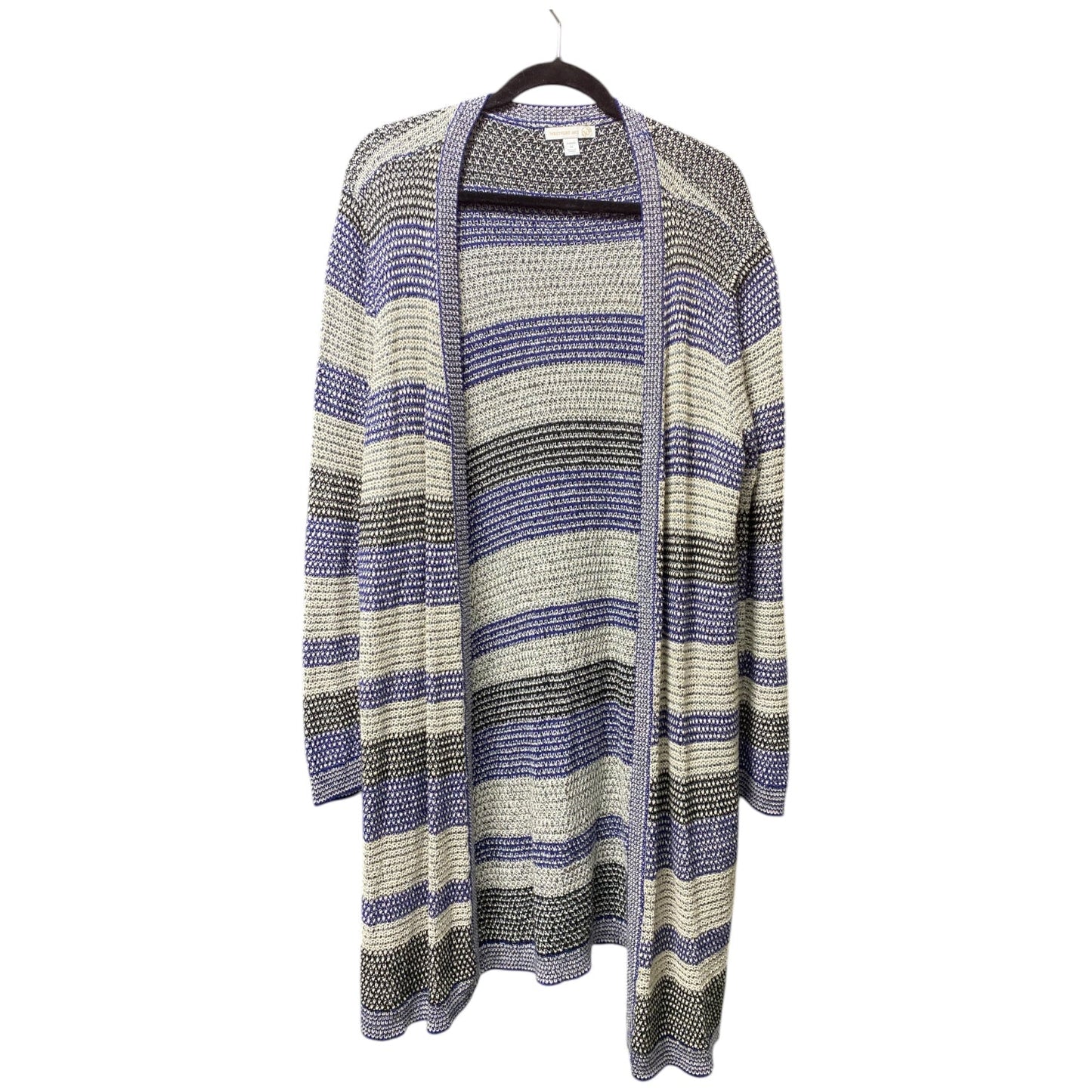 Cardigan By Westport In Striped Pattern, Size: 1x