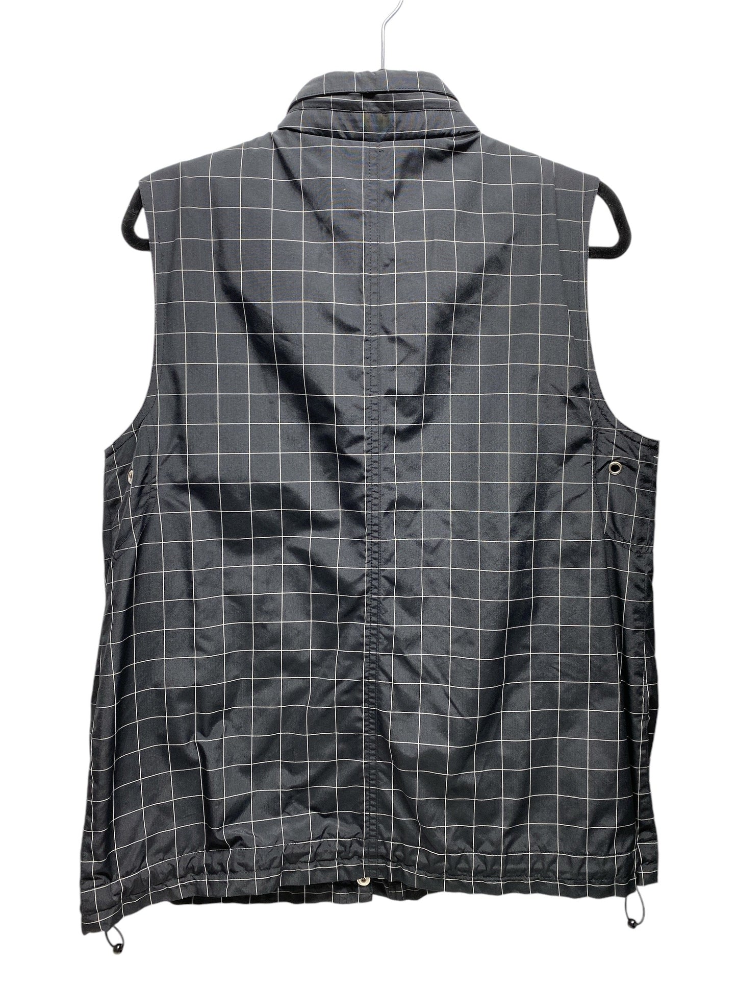 Vest Other By Charter Club In Black & White, Size: L