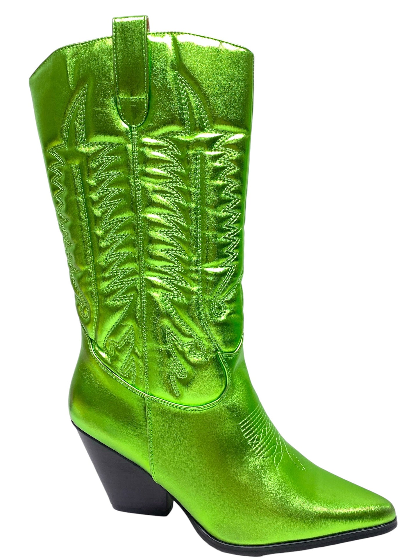 Boots Western By Clothes Mentor In Green, Size: 8.5