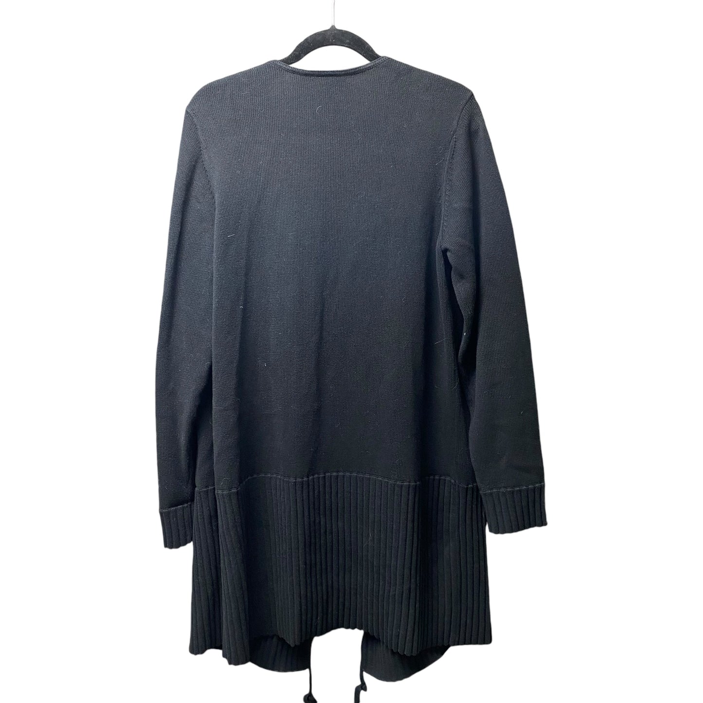 Sweater Cardigan By Cabi In Black, Size: L