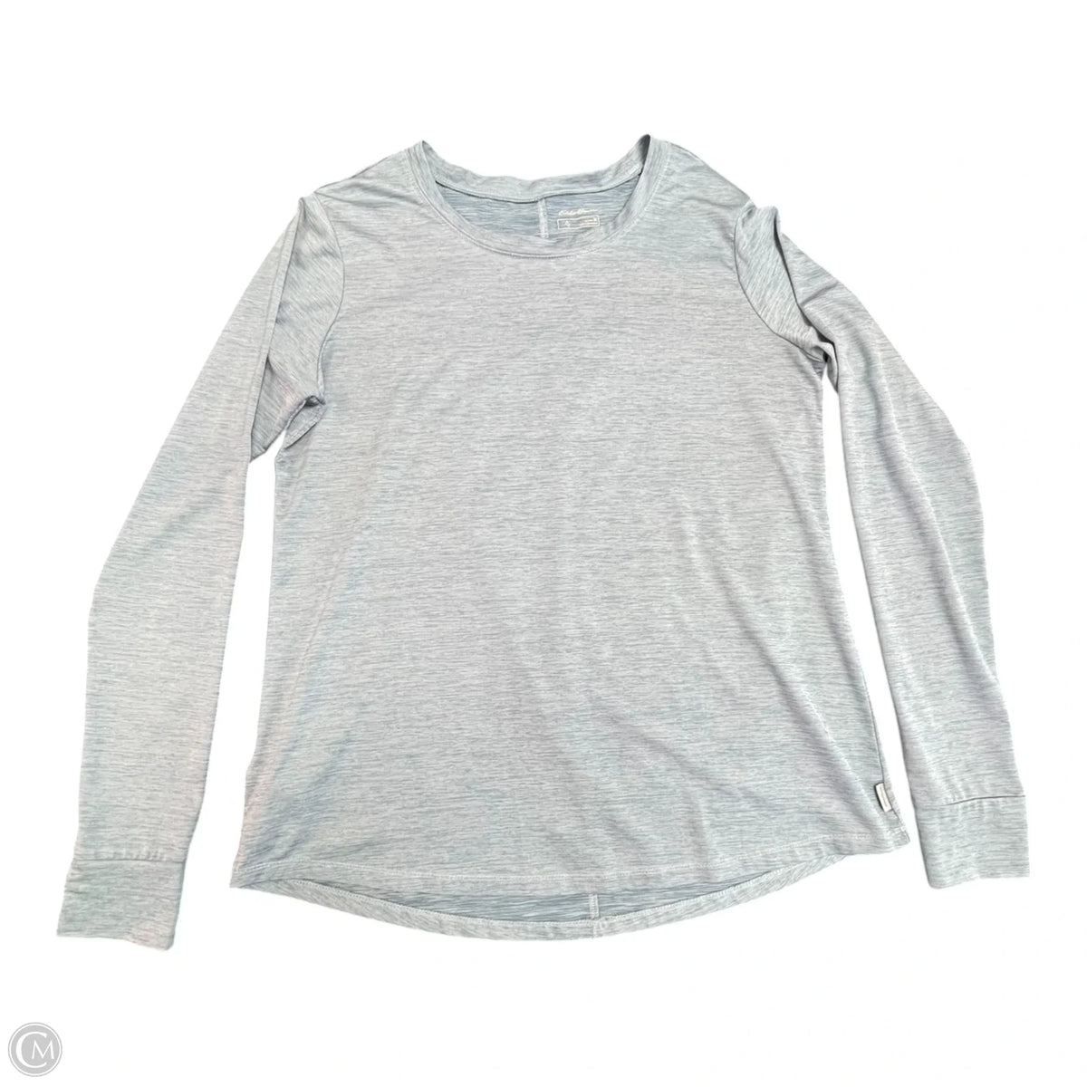 Top Long Sleeve By Eddie Bauer In Blue, Size: M