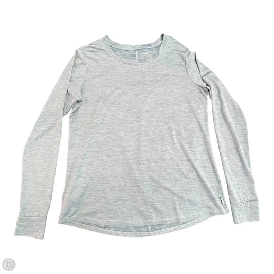 Top Long Sleeve By Eddie Bauer In Blue, Size: M