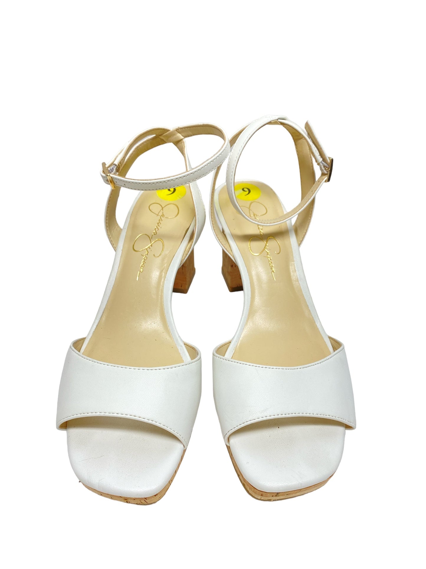 Sandals Heels Block By Jessica Simpson  Size: 9