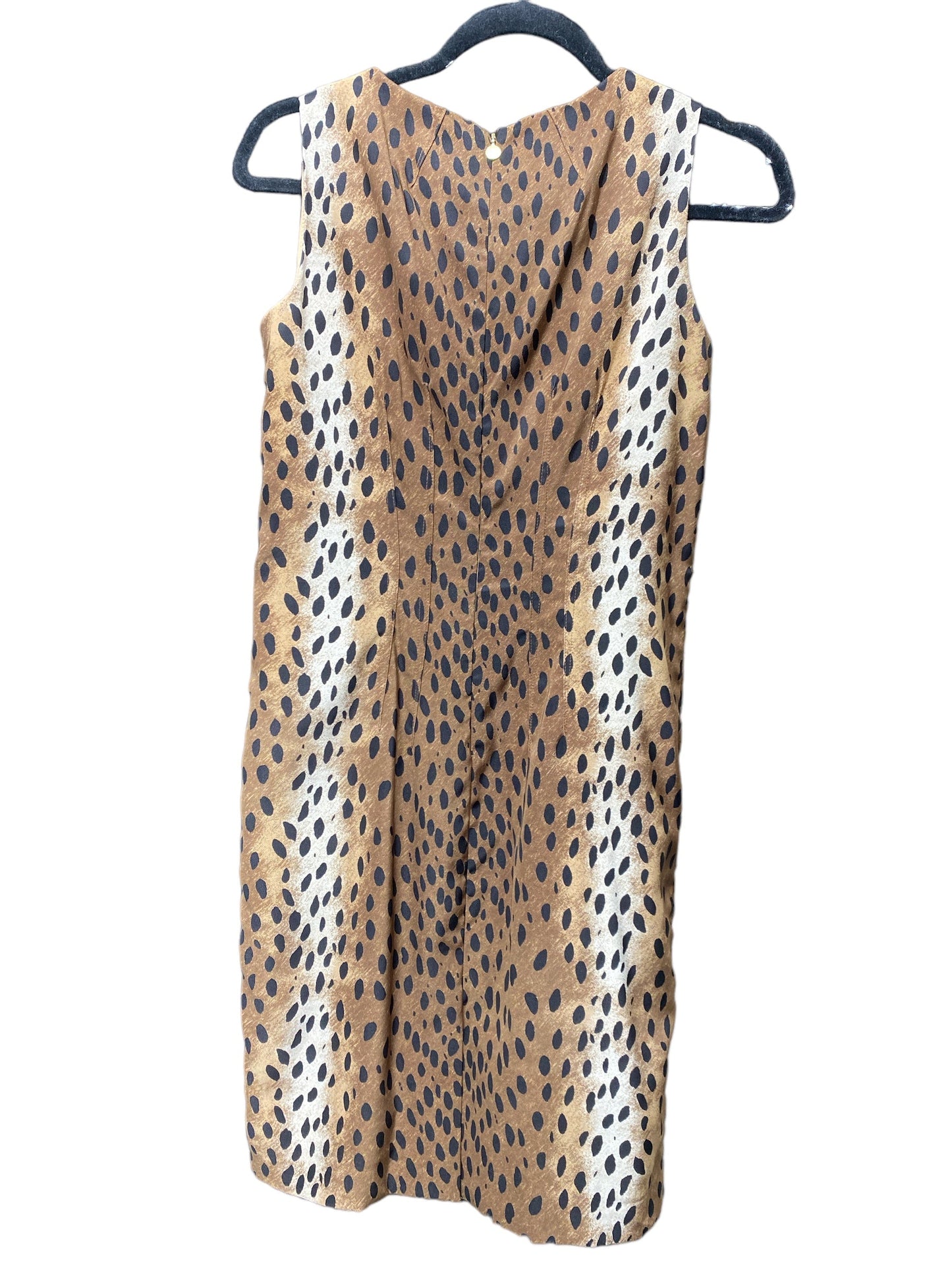 Animal Print Dress Casual Short Michael By Michael Kors, Size 4