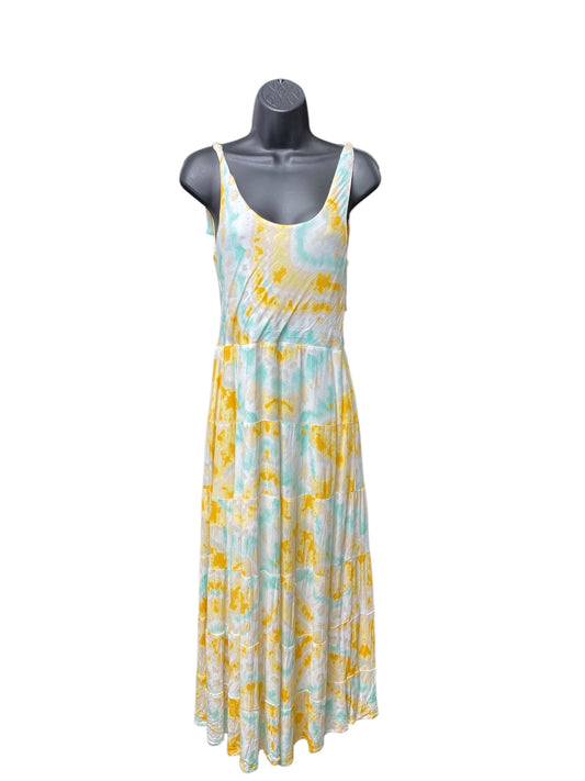 Dress Casual Maxi By Altard State In Green & Yellow, Size: S