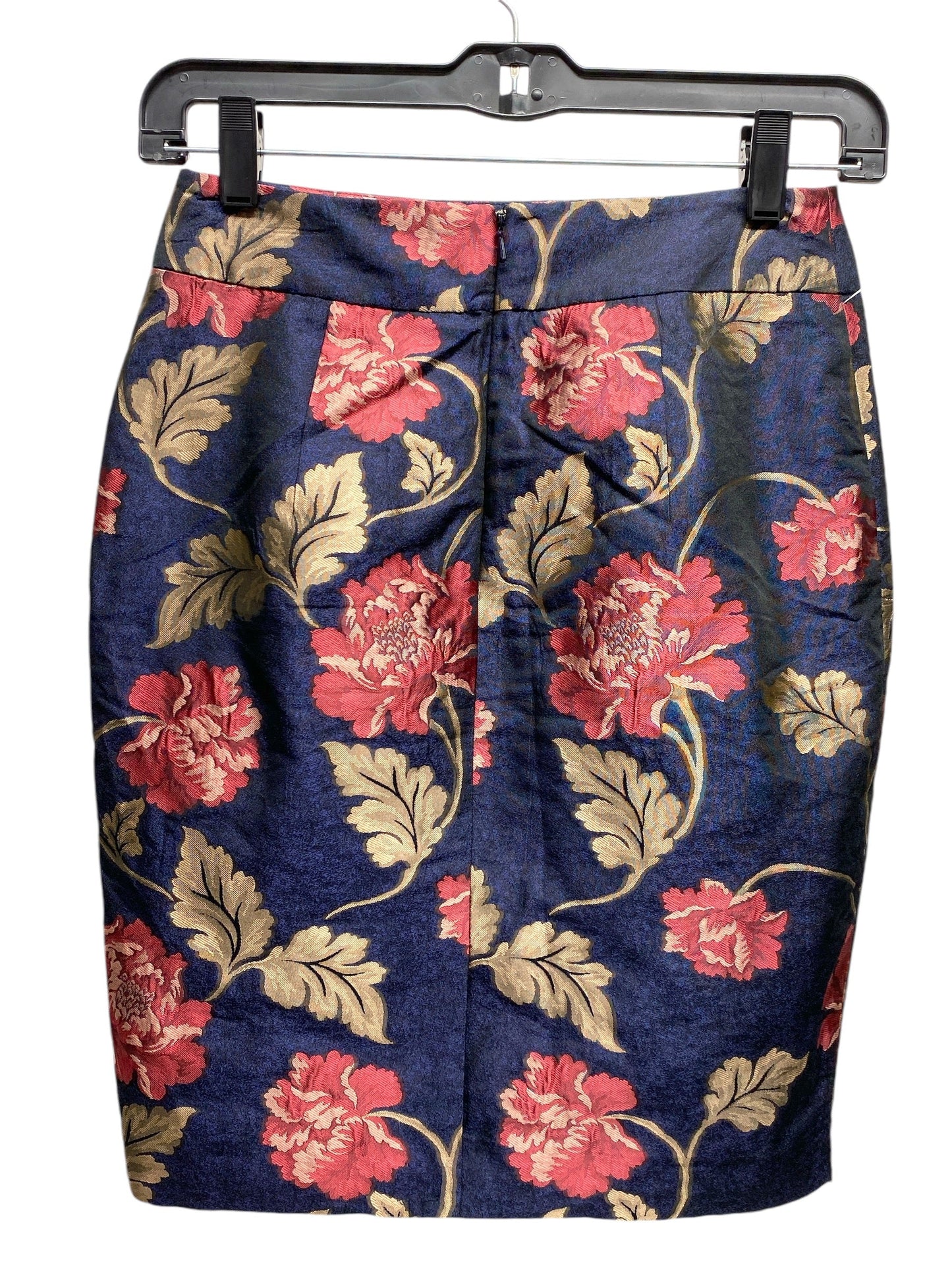 Skirt Mini & Short By Ann Taylor In Floral Print, Size: Xxs