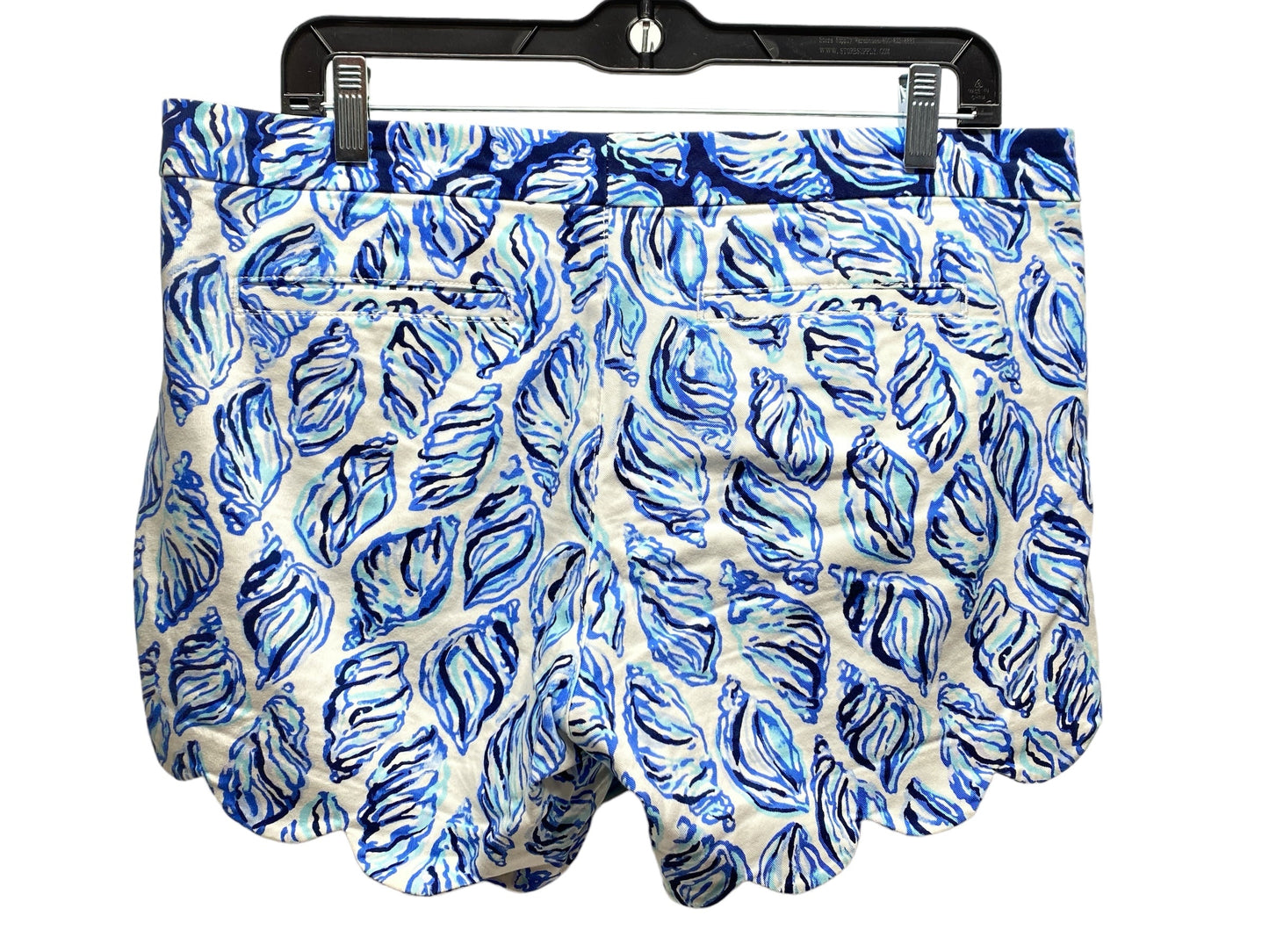 Blue & White Shorts Designer Lilly Pulitzer, Size 8