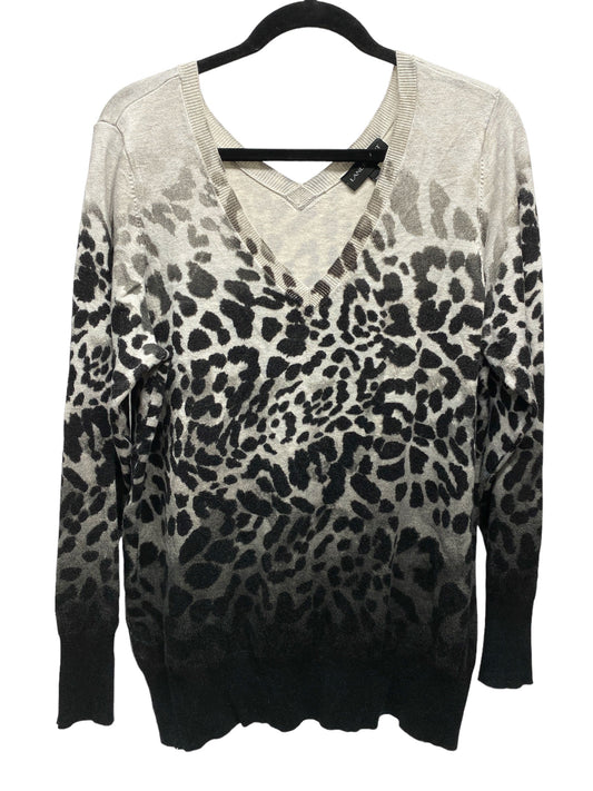 Top Long Sleeve By Lane Bryant In Animal Print, Size: 18