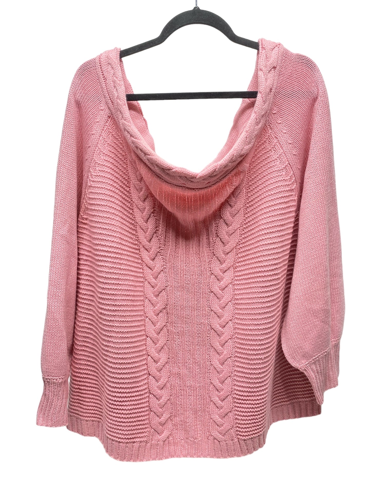 Sweater By Lane Bryant In Pink, Size: 22