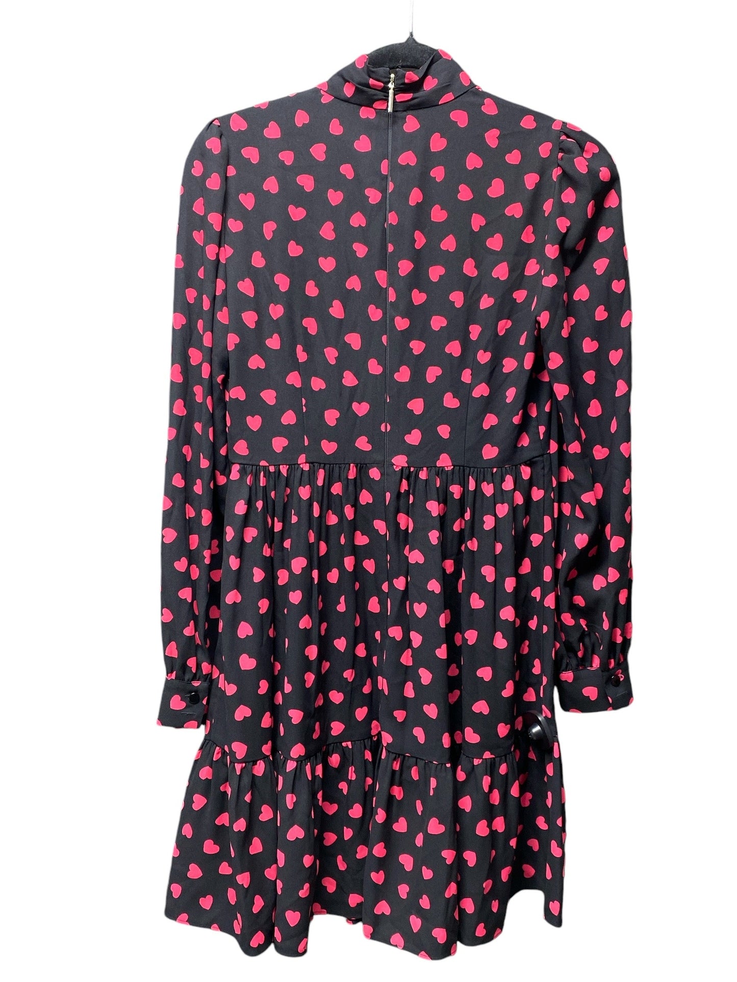 Dress Designer By Kate Spade In Black & Pink, Size: 0