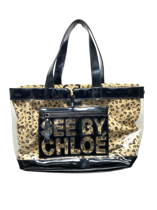 Tote Designer By See By Chloe, Size: Large