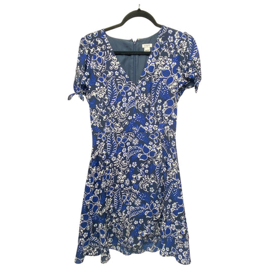 Dress Casual Short By J. Crew In Blue & White, Size: 2