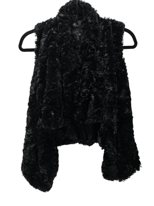 Vest Faux Fur & Sherpa By Me Jane In Black, Size: Xs