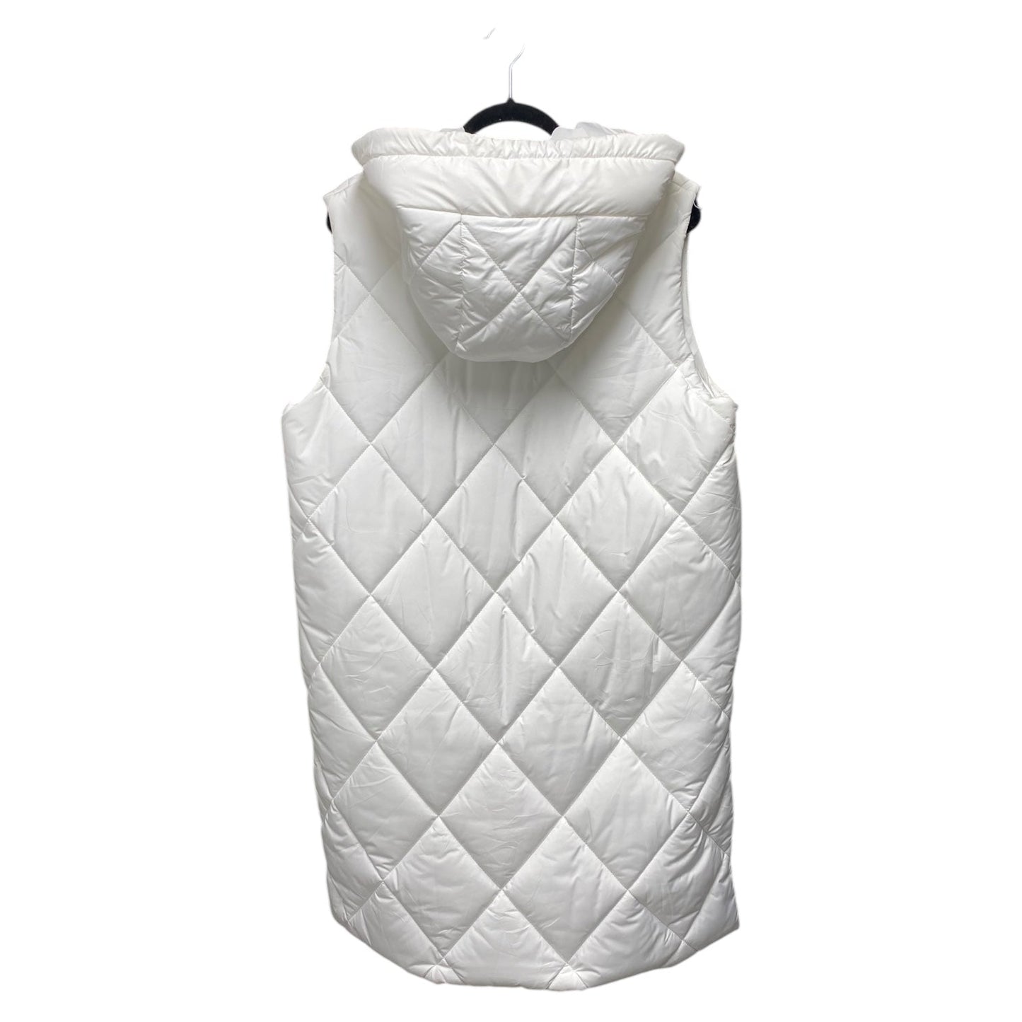 Coat Puffer & Quilted By Merokeety In White, Size: L