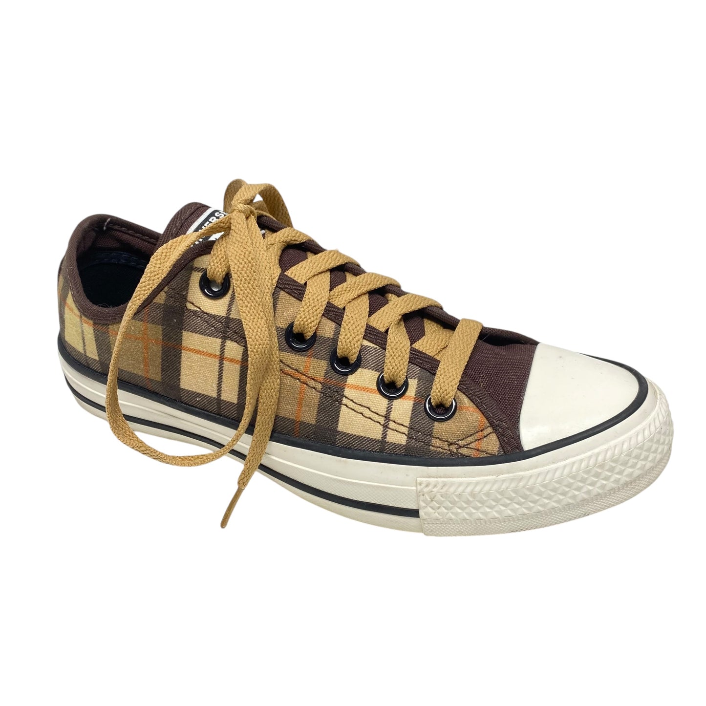 Shoes Sneakers By Converse In Brown & Tan, Size: 7