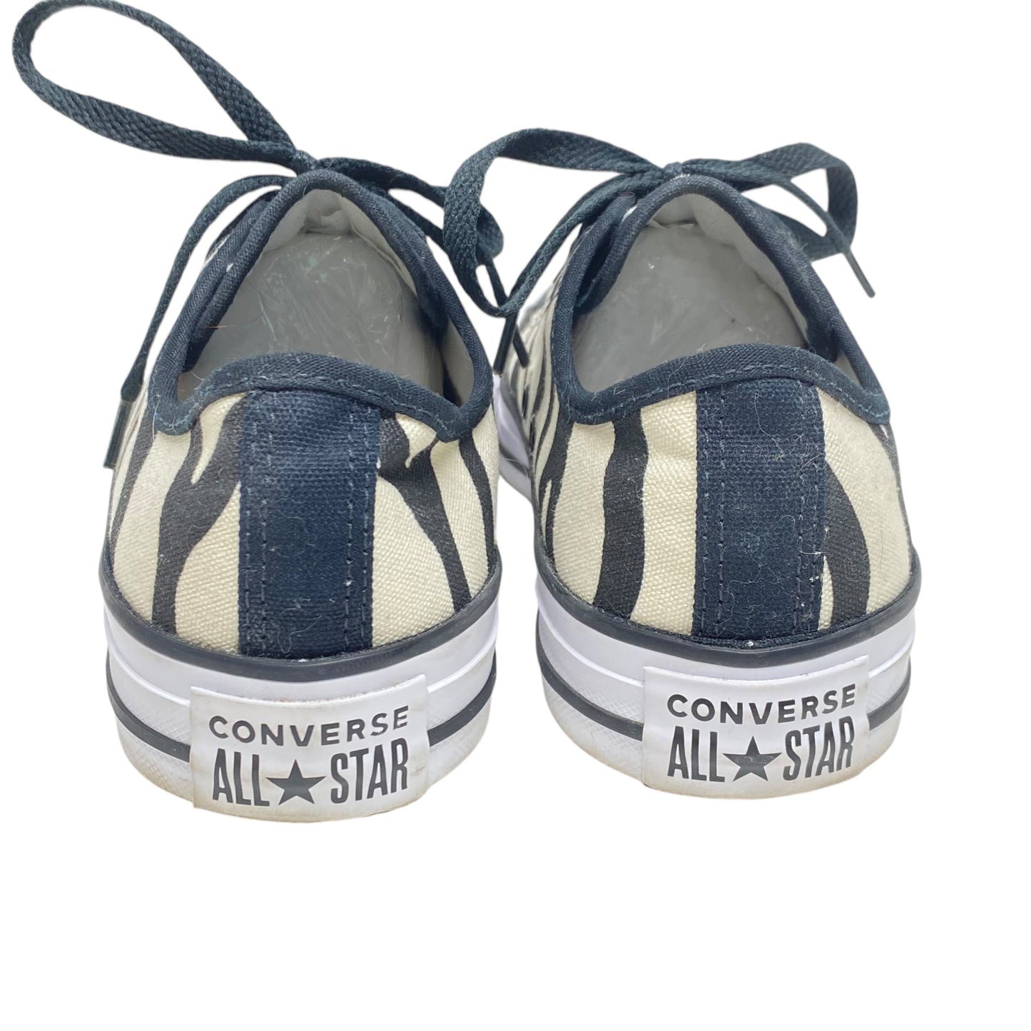 Shoes Sneakers By Converse In Zebra Print, Size: 7