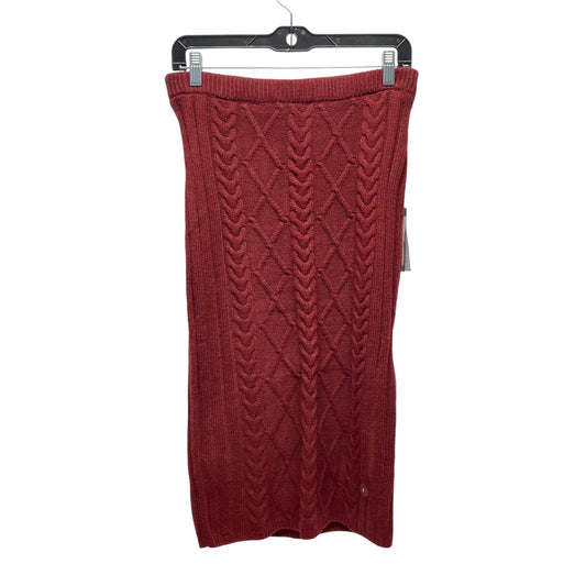 Skirt Midi By Eva Mendes In Red, Size: S