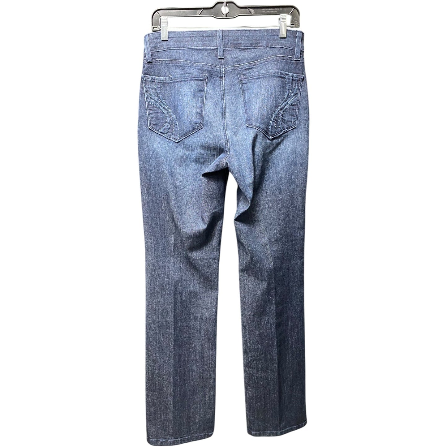 Jeans Straight By Not Your Daughters Jeans In Blue Denim, Size: 8