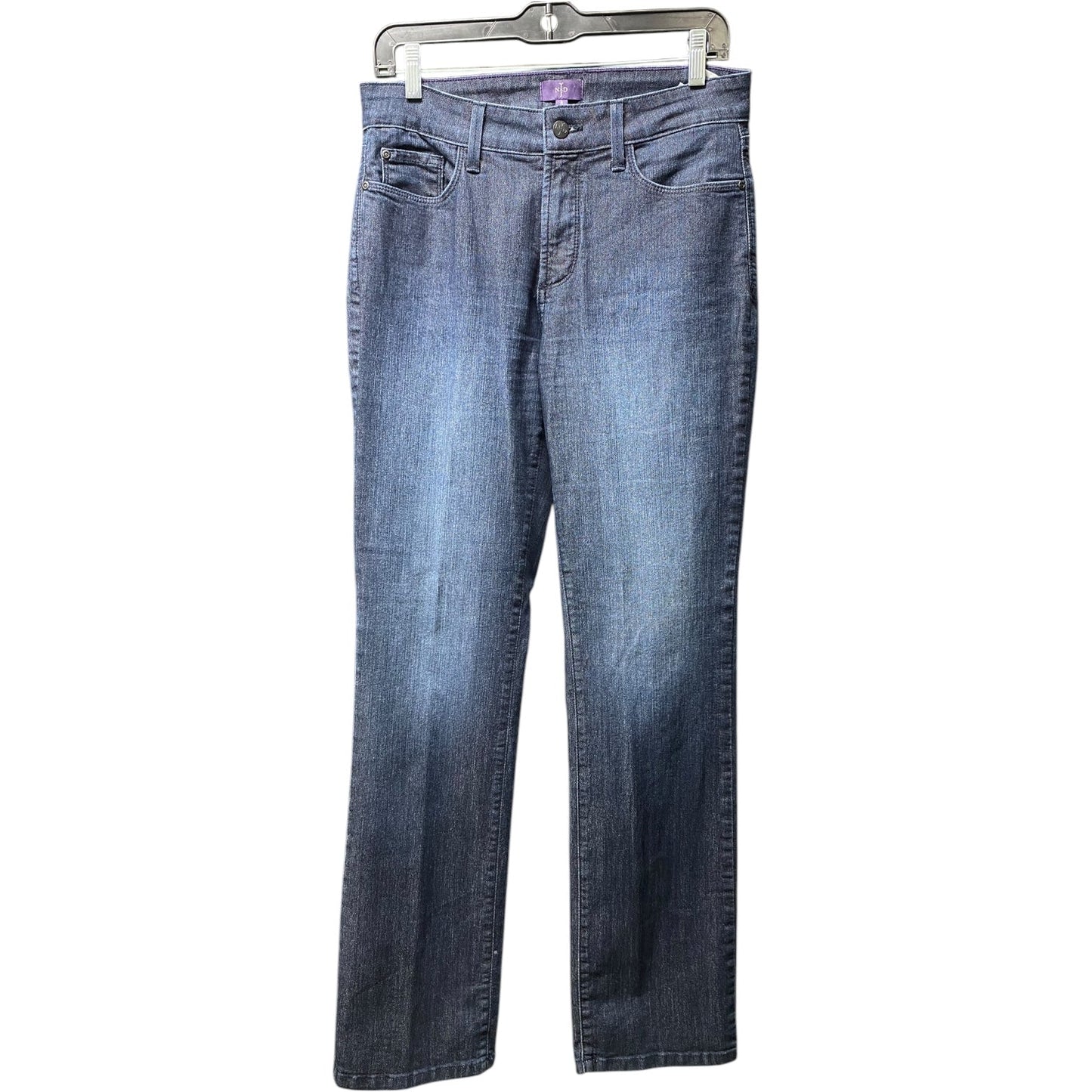 Jeans Straight By Not Your Daughters Jeans In Blue Denim, Size: 8