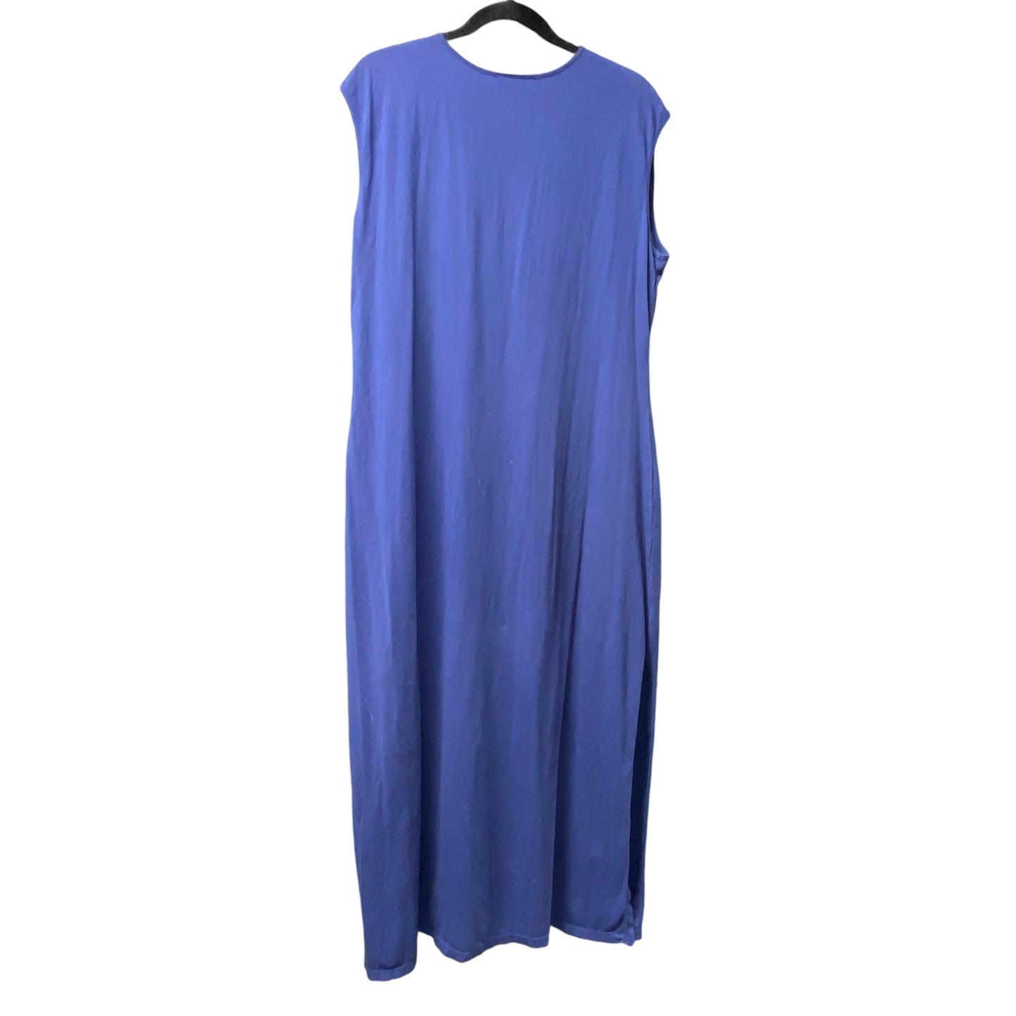 Dress Designer By Johnny Was In Navy, Size: M