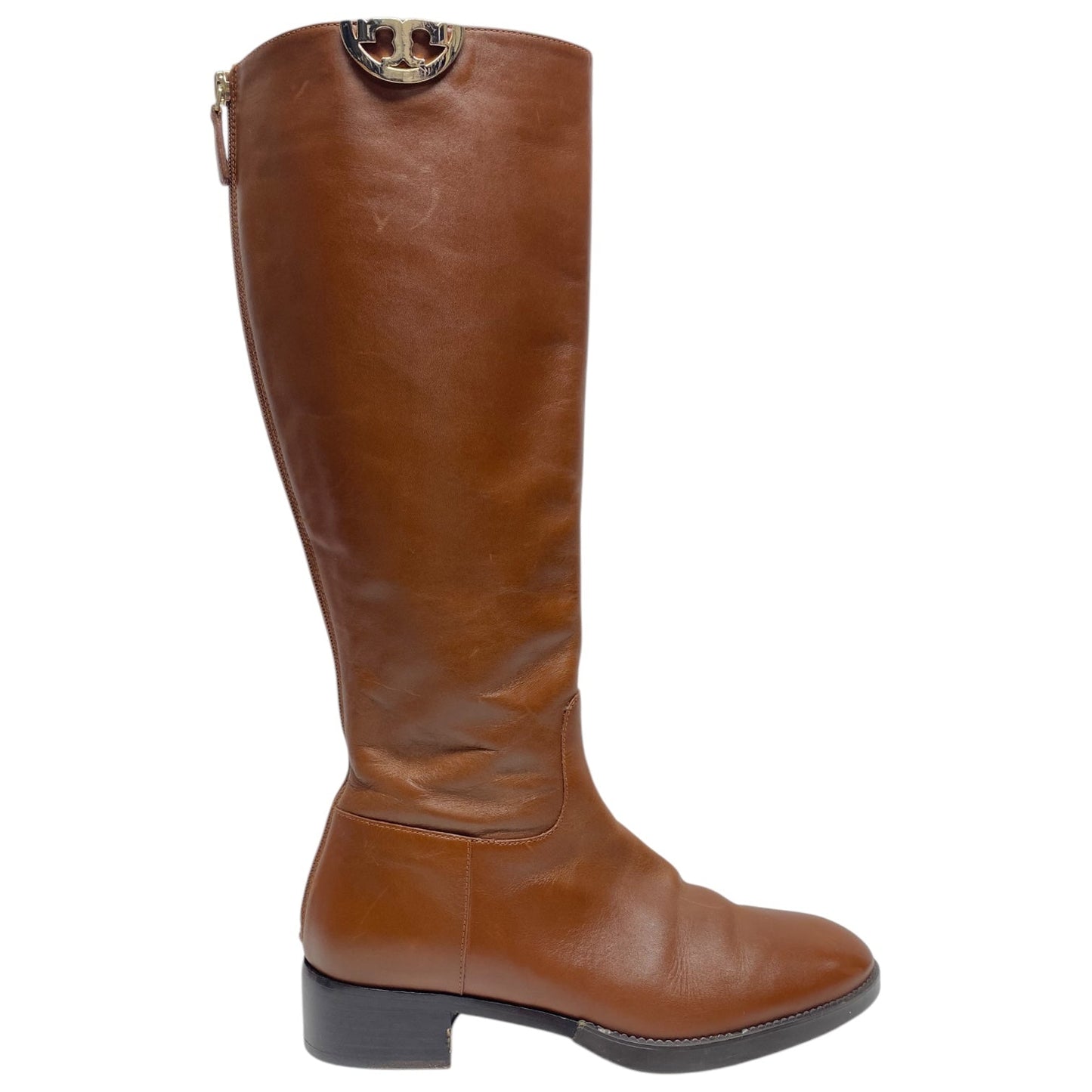 Boots Designer By Tory Burch In Brown, Size: 9.5