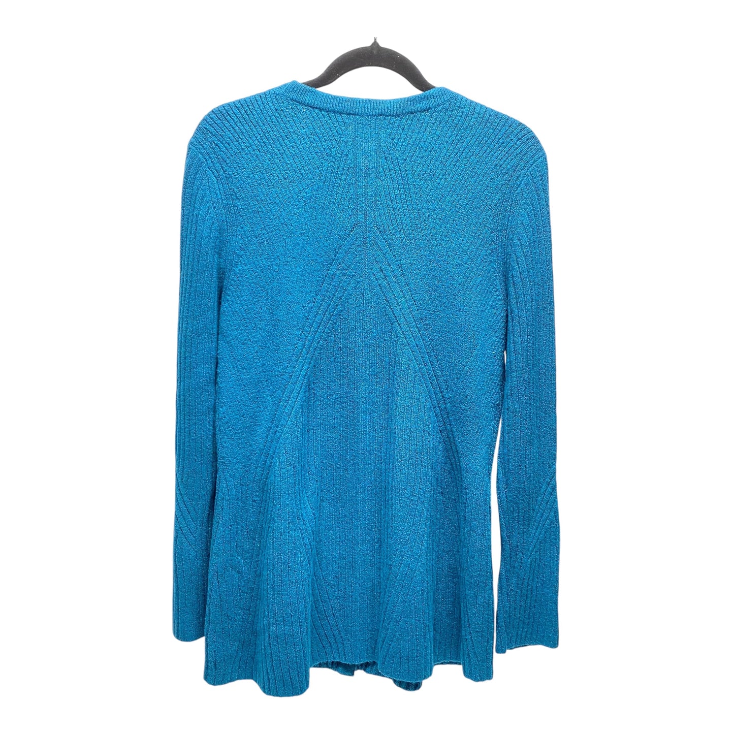 Sweater Cardigan By Cabi In Teal, Size: M