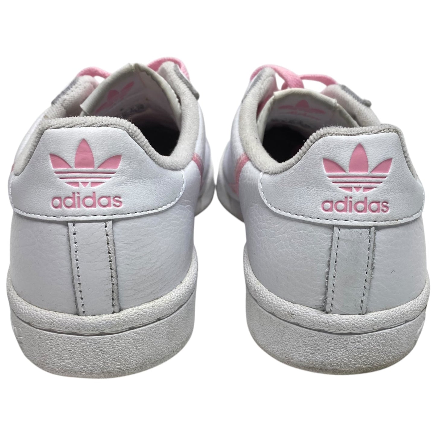 Shoes Sneakers By Adidas In Pink & White, Size: 7.5