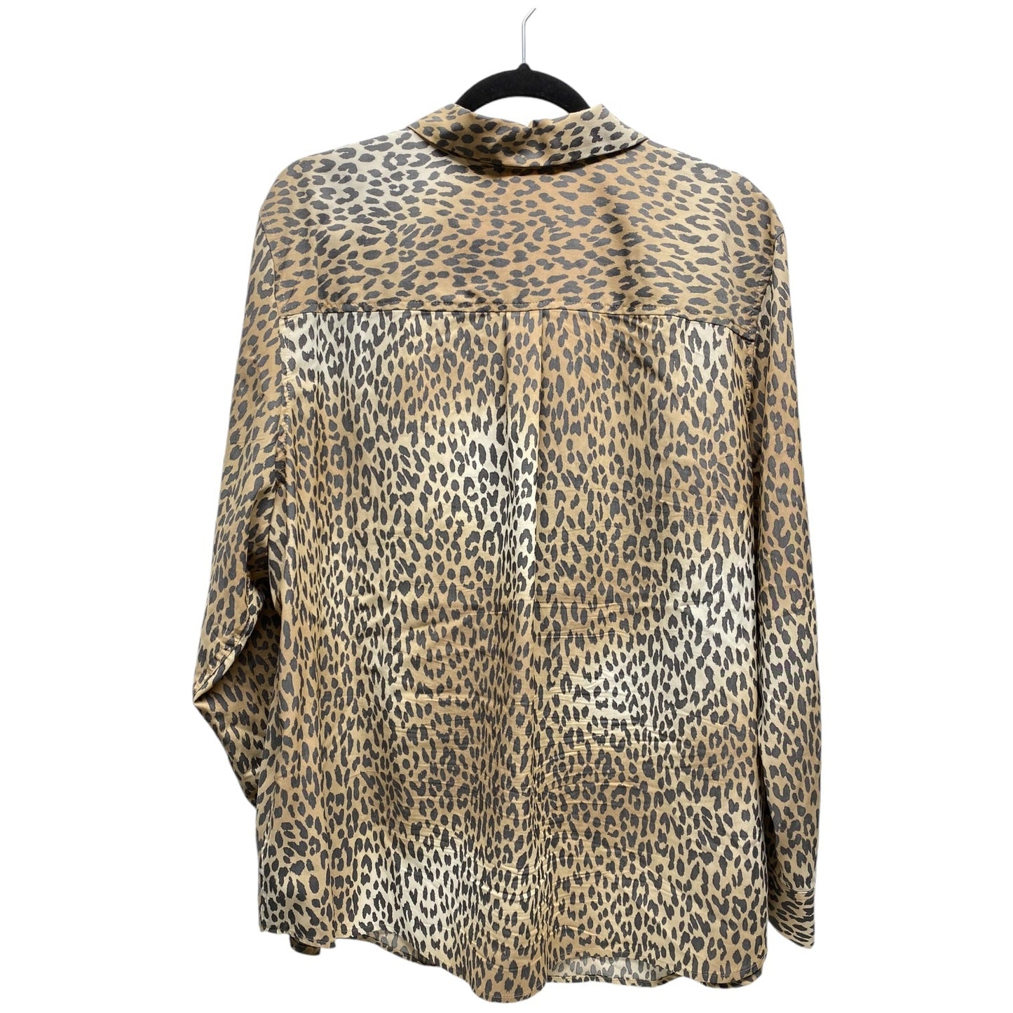 Top Long Sleeve By Chicos In Animal Print, Size: 2x