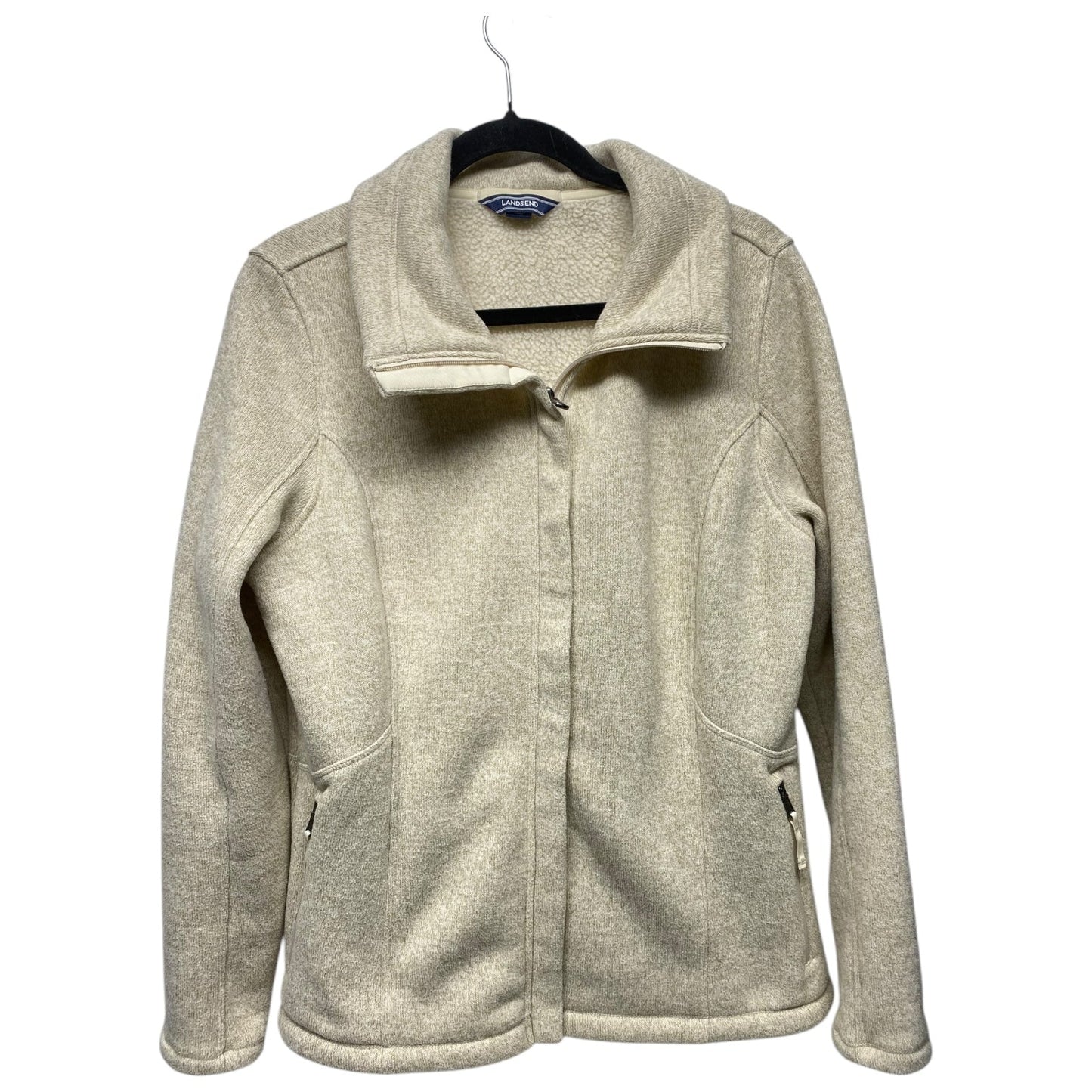 Jacket Other By Lands End In Cream, Size: M