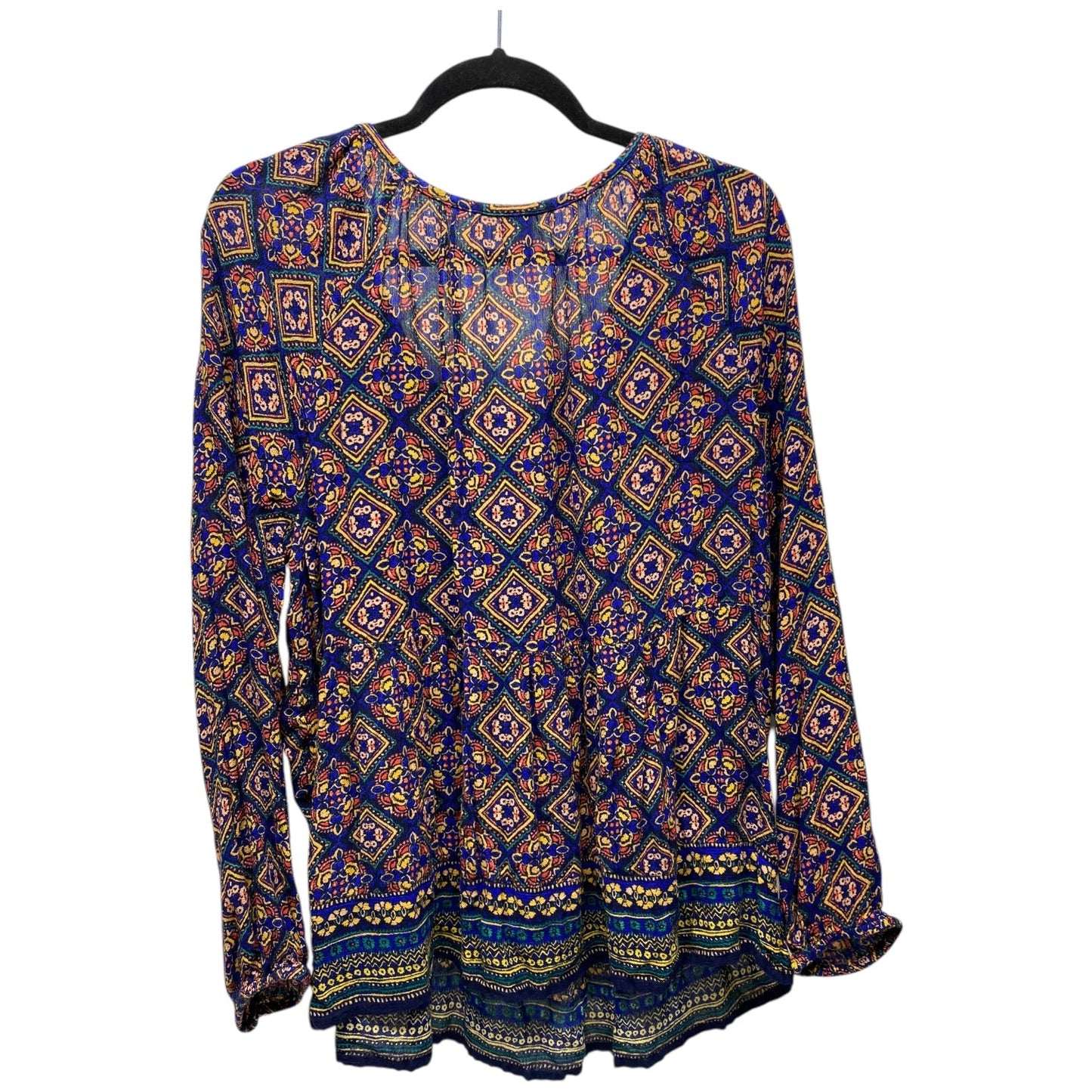 Top Long Sleeve By Old Navy In Multi-colored, Size: L