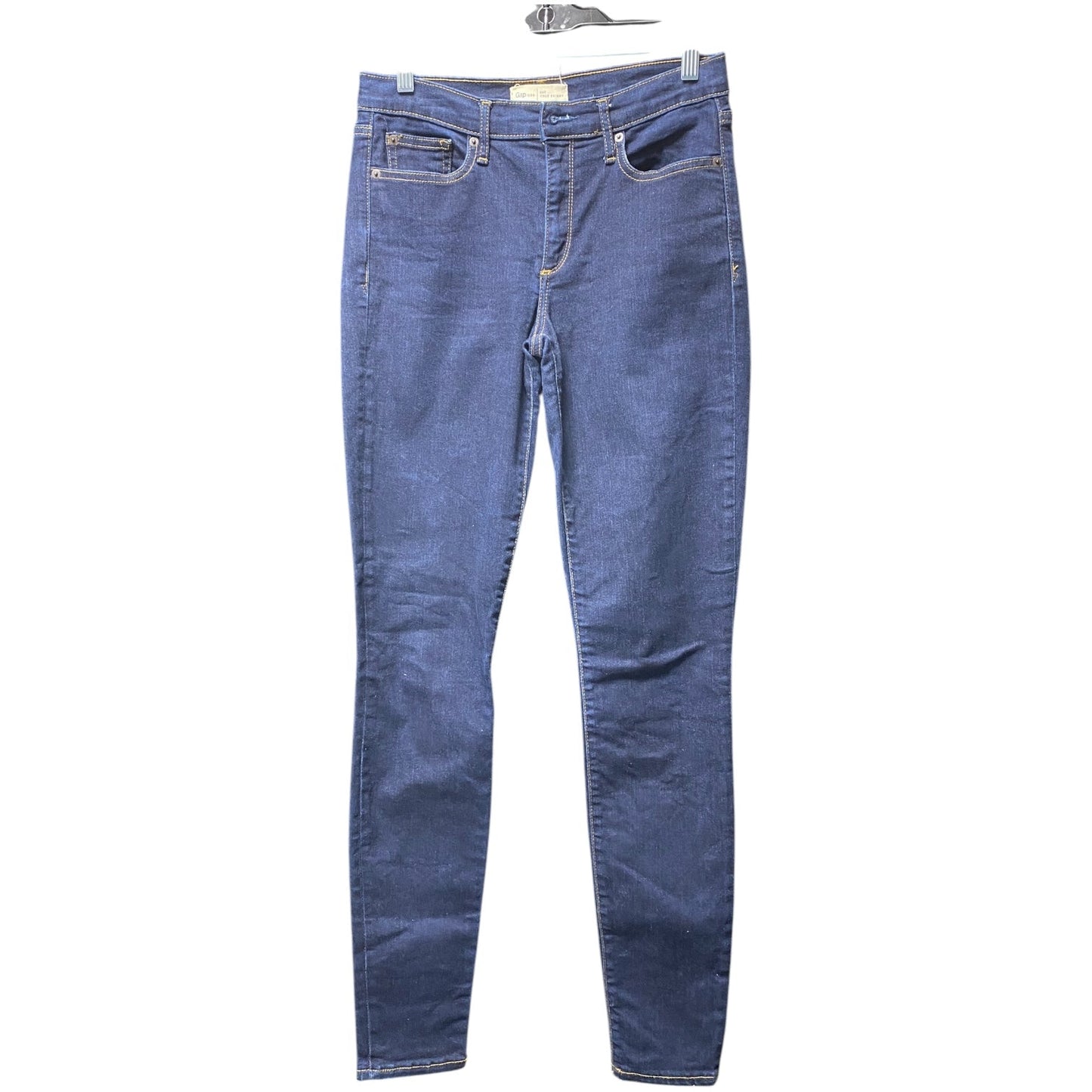 Jeans Skinny By Gap In Blue Denim, Size: 8